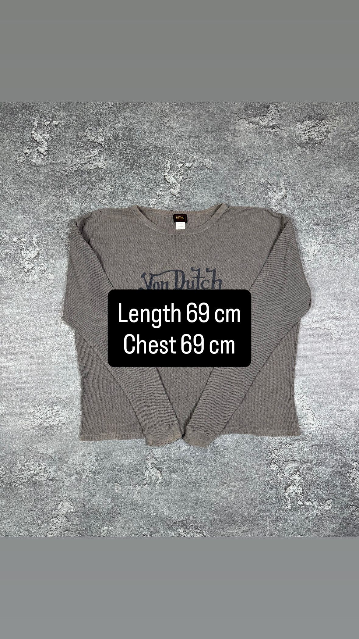 Von Dutch Von Dutch Long Sleeve Logo Shirt Size XL Japan Streetwear Size US XL / EU 56 / 4 - 2 Thumbnail