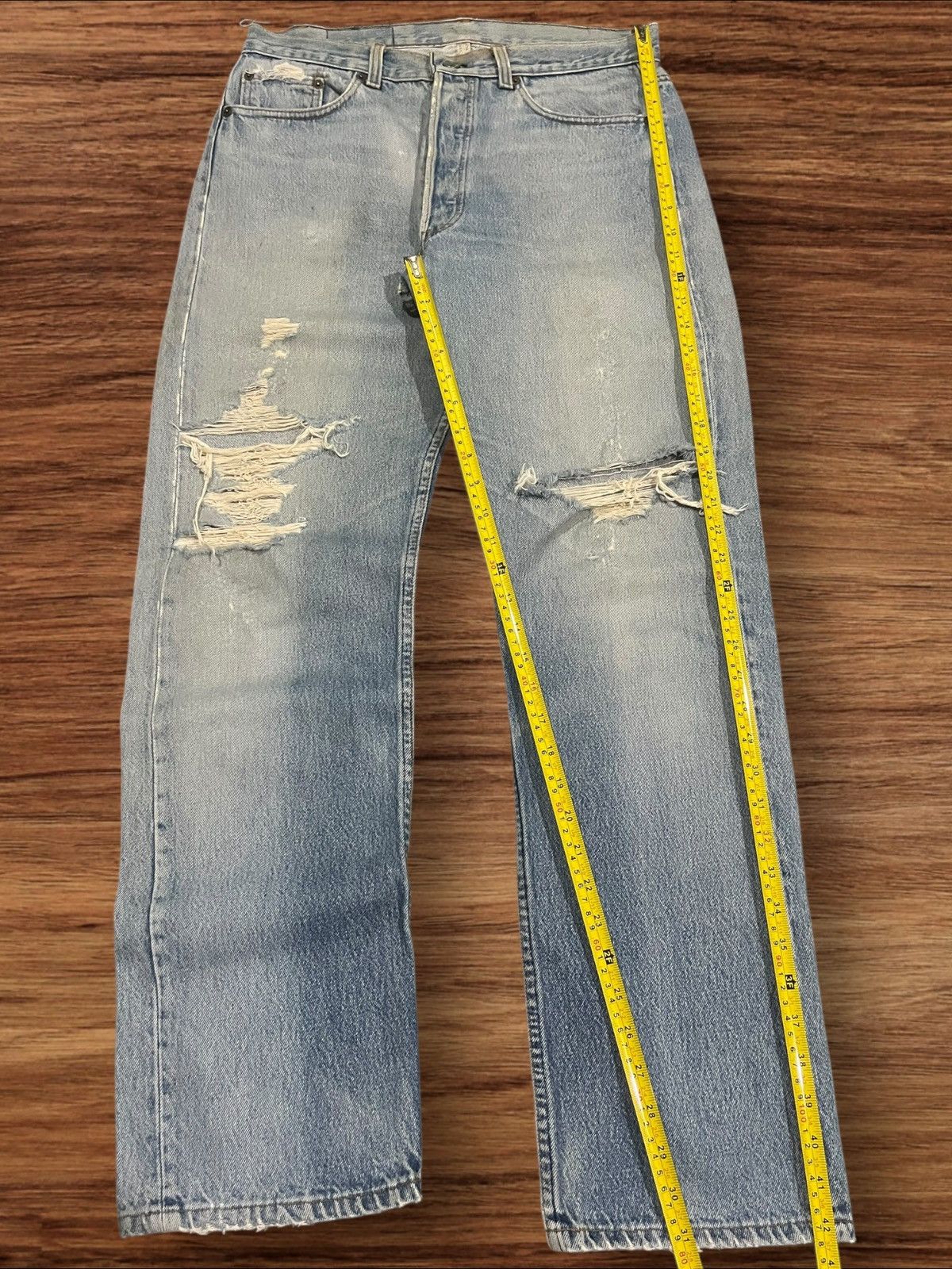Levi's × Vintage ⚡️80’s⚡️Vintage Levi’s 501XX Made in USA - 90s Denim W34 L32 Size US 34 / EU 50 - 16 Thumbnail
