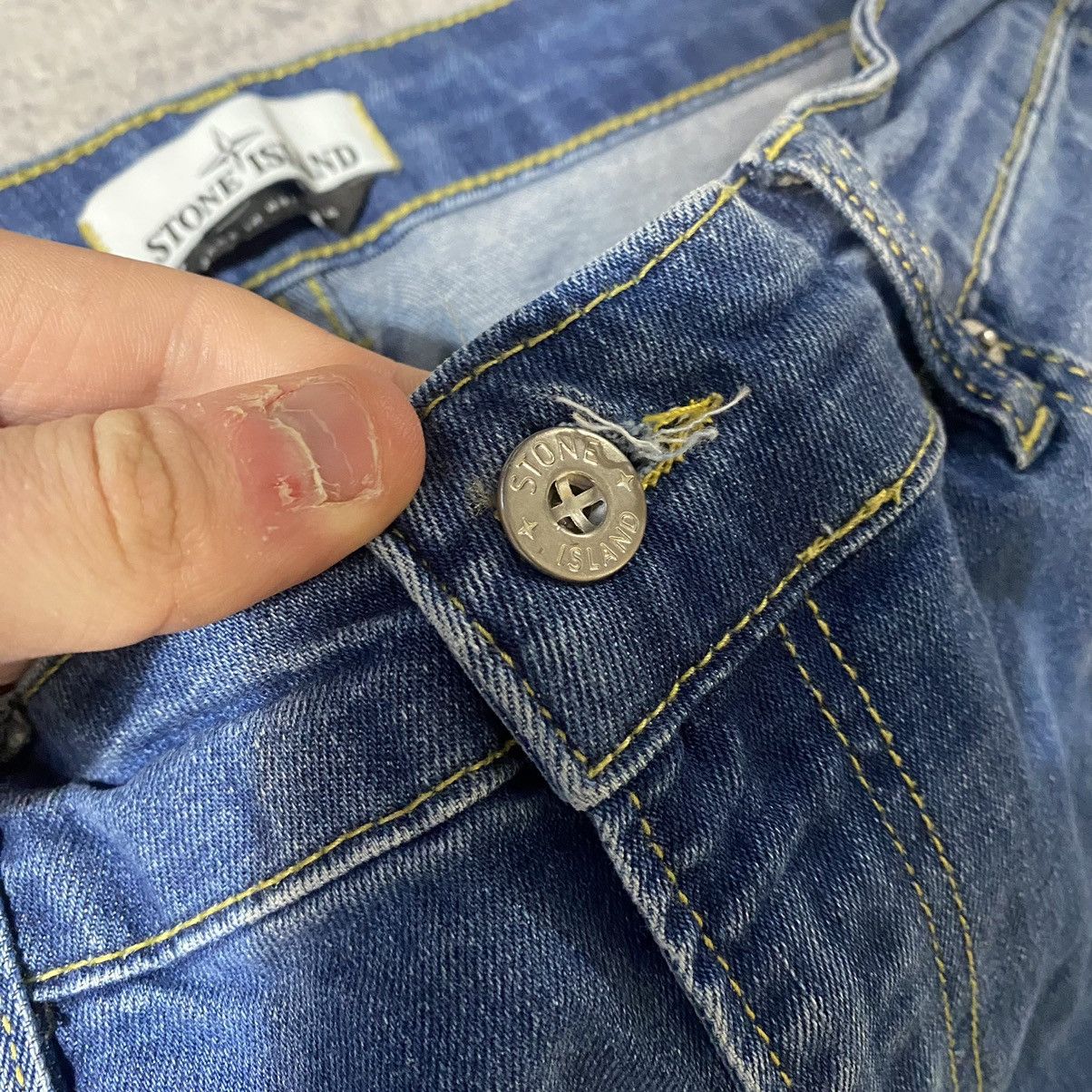Stone Island Vintage Stone Island Jeans Patch Pocket Straight Fit Casual Size US 34 / EU 50 - 9 Thumbnail