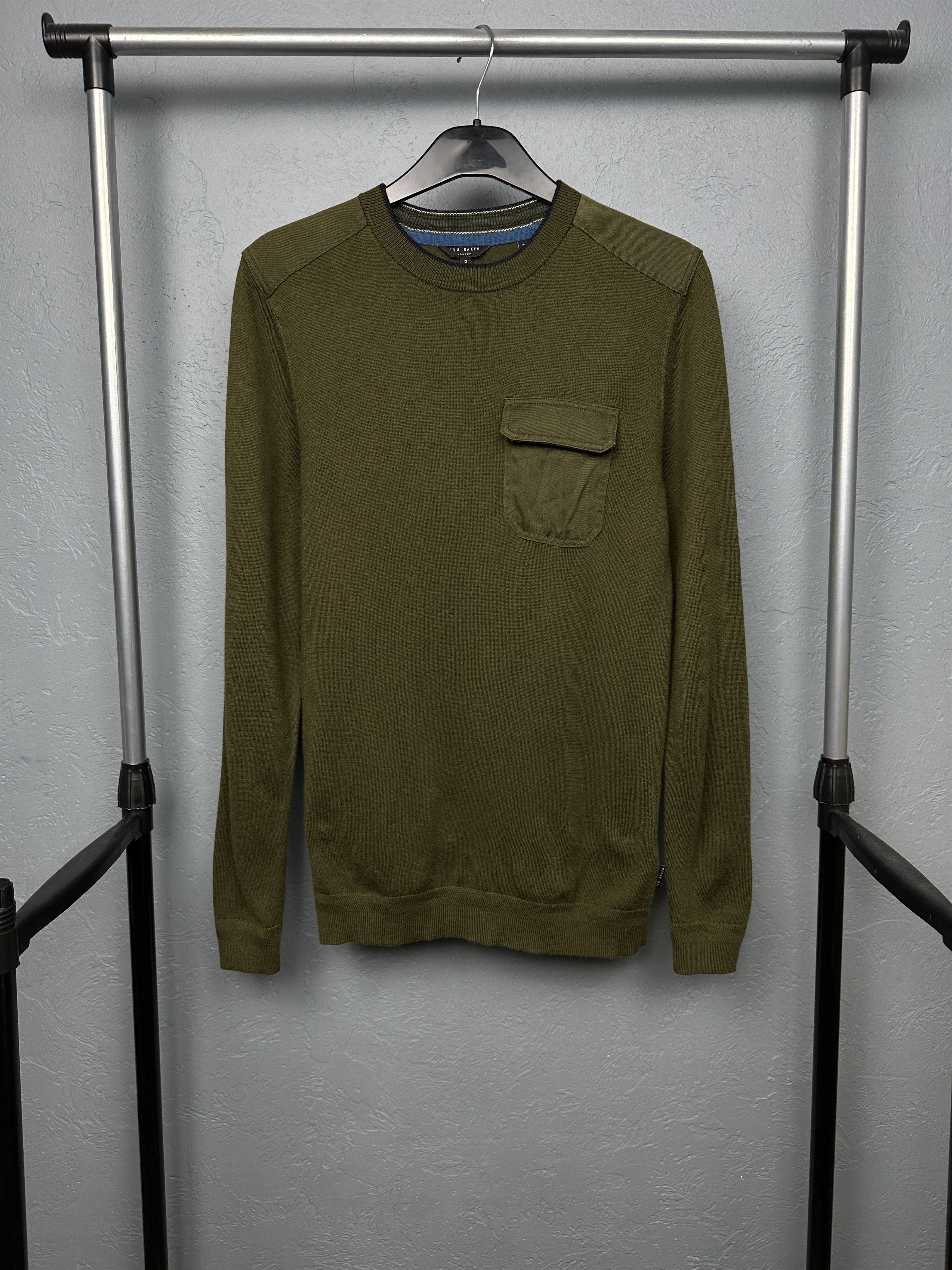Ted Baker Ted Baker Mens Wool - Polyester Knit Sweater Size US M / EU 48-50 / 2 - 1 Thumbnail