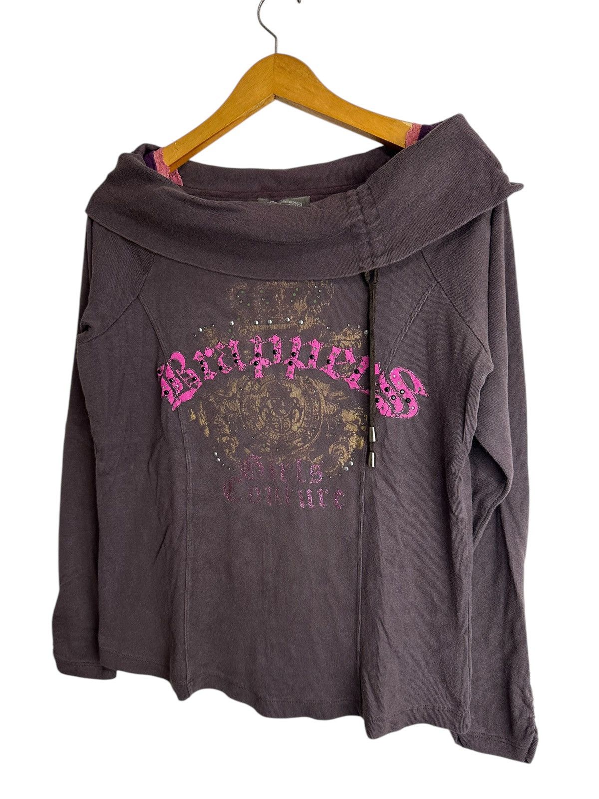 BRAPPERS STUDDED POEM LONG SLEEVE IFSIXWASNINE LGB STYLE