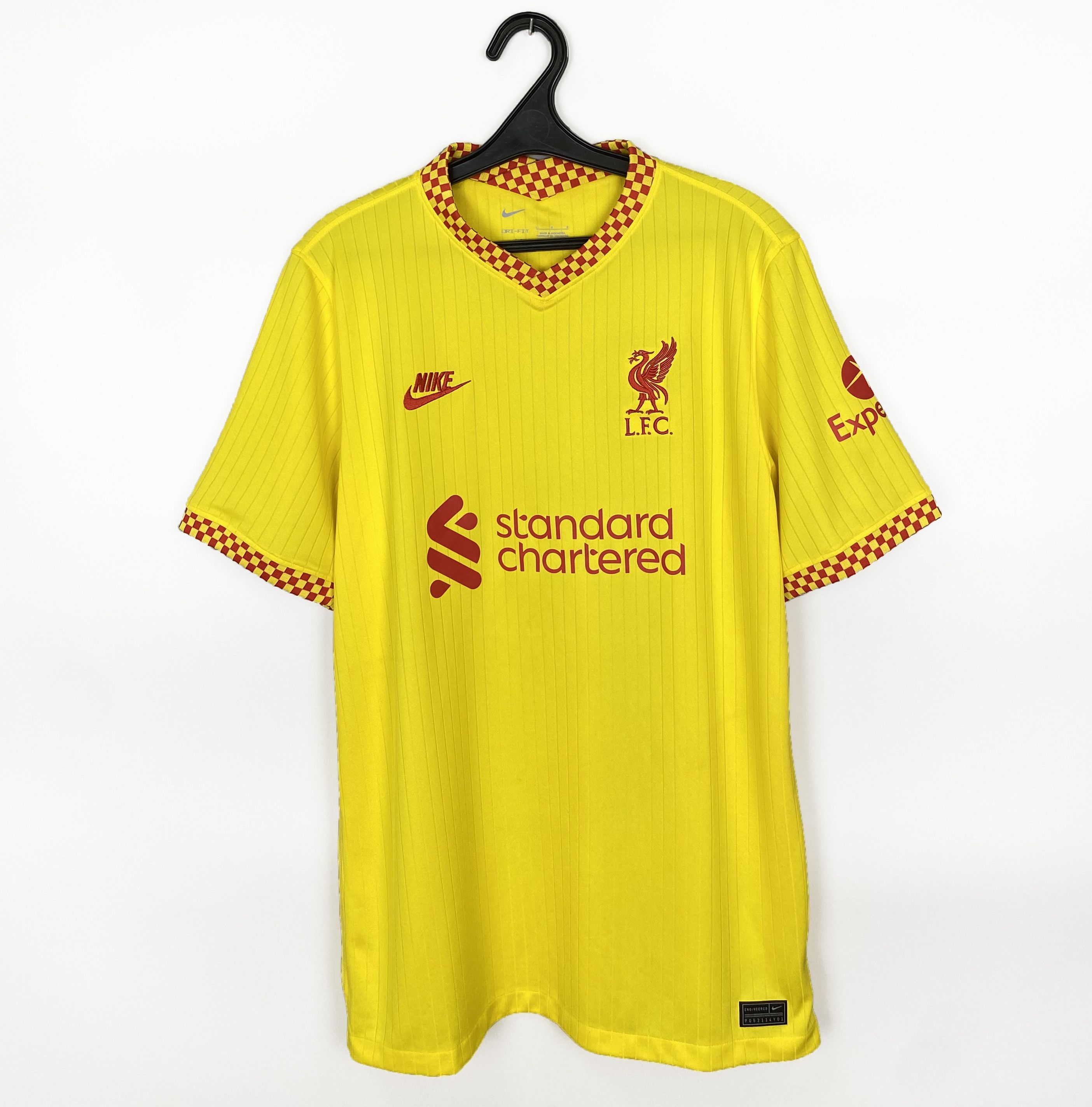 Nike LIVERPOOL NIKE 2021/22 THIRD FOOTBALL SOCCER JERSEY KIT Size US L / EU 52-54 / 3 - 1 Thumbnail
