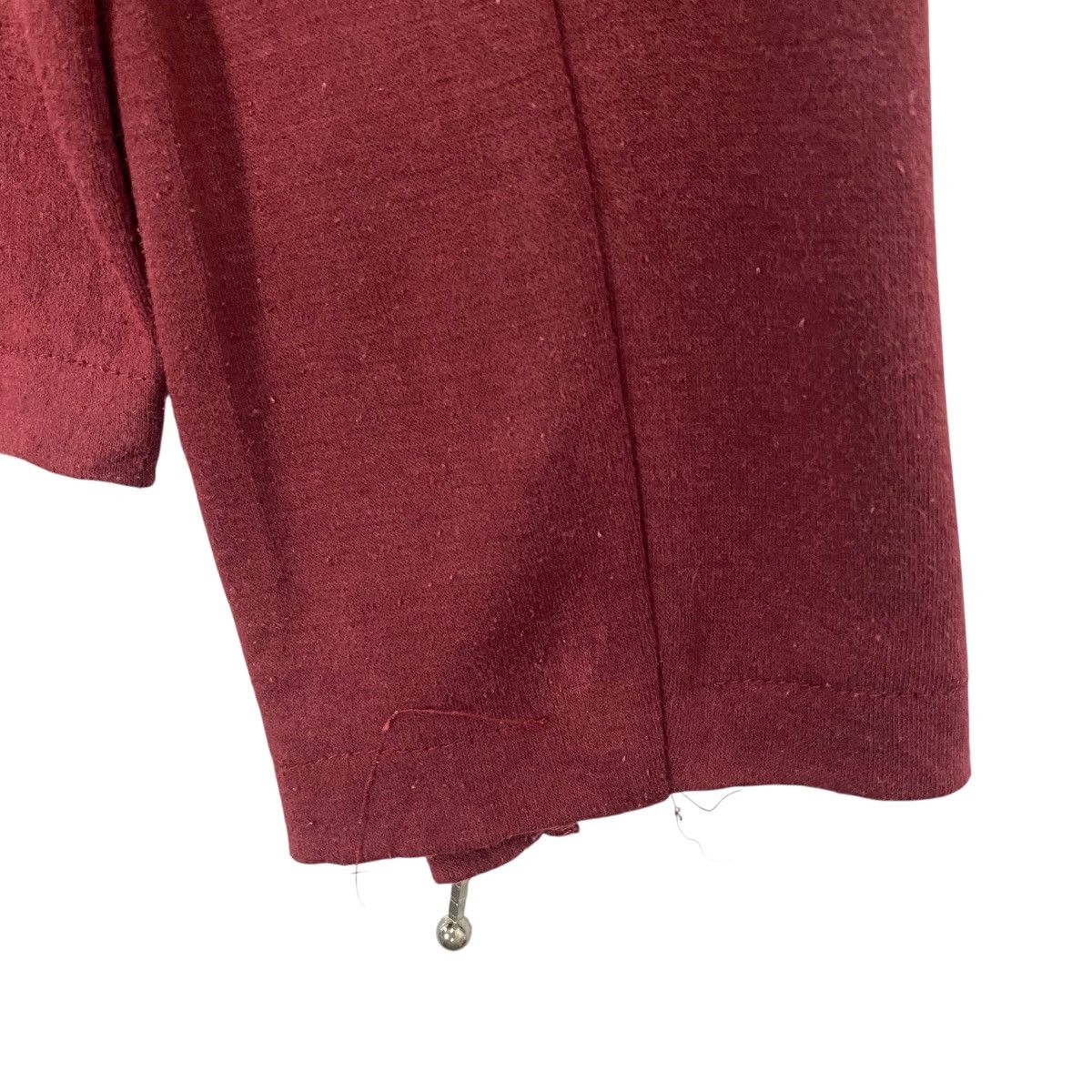 Vintage Vintage Semantics Design Sweatshirt Red Pullover Size L Size US L / EU 52-54 / 3 - 5 Thumbnail