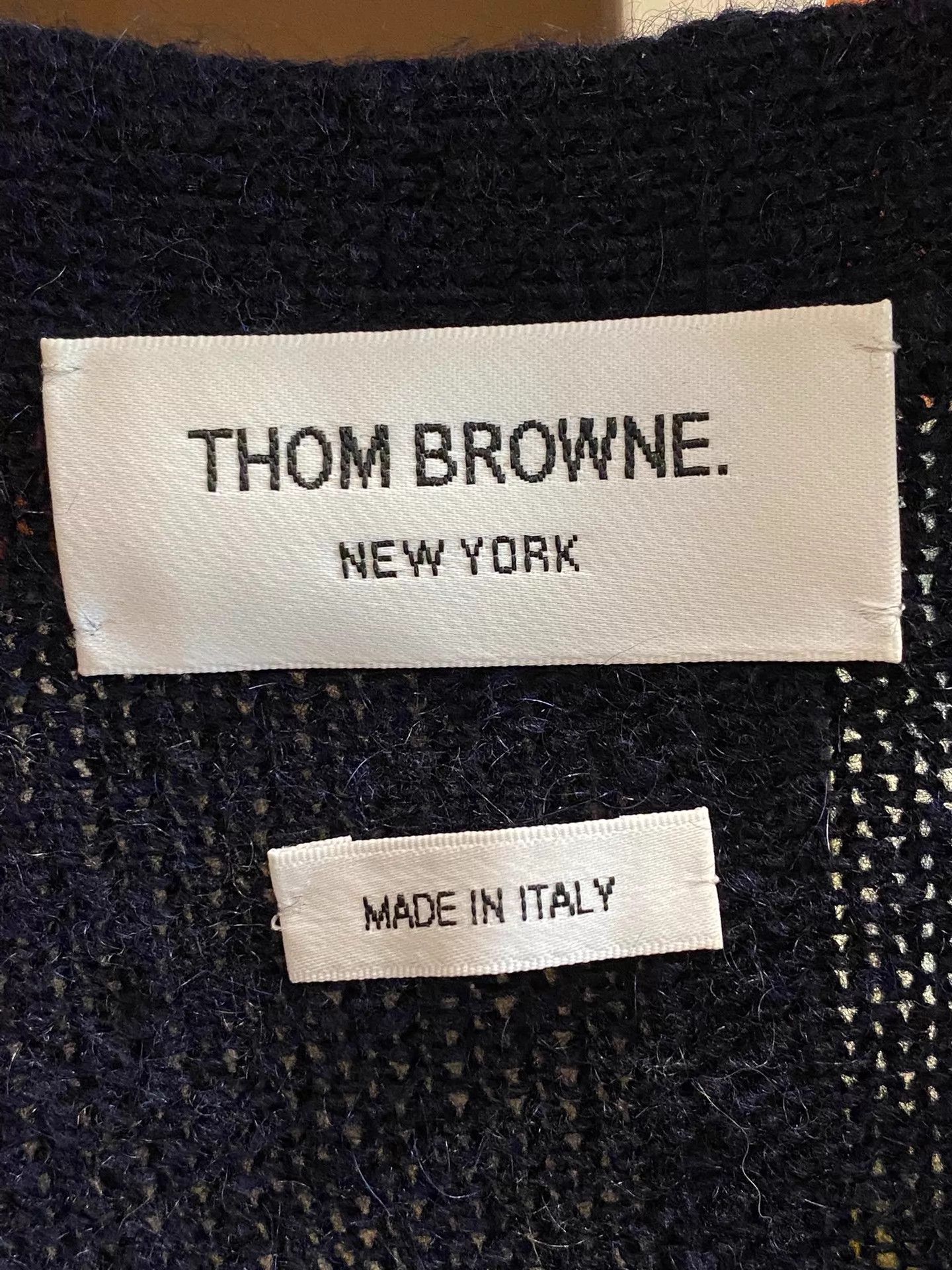 Thom Browne Thom Browne Classic Wool-Mohair Unisex Jacket US 2 Size US M / EU 48-50 / 2 - 3 Thumbnail
