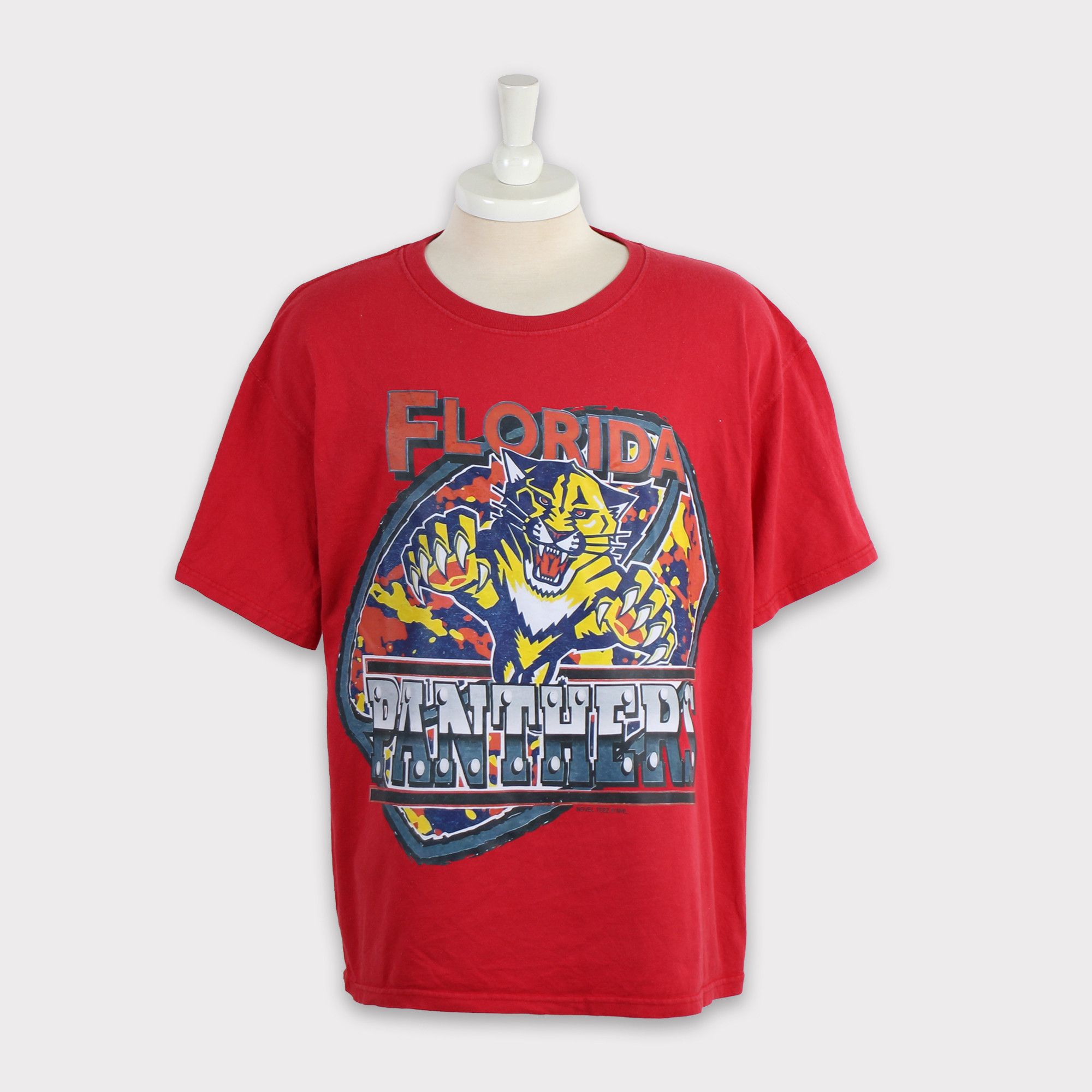 image of Nhl x Vintage 00S Florida Panthers Shirt/tshirt/sweatshirt/hoodie in Red, Men's (Size XL)