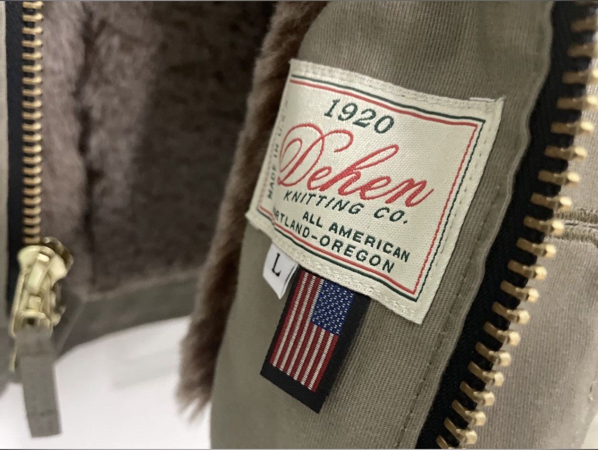 Dehen 1920 Dehen 1920 N-1 Deck Jacket Olive/Kodiak Mouton Size US L / EU 52-54 / 3 - 7 Thumbnail
