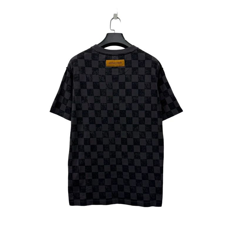 Louis Vuitton Louis Vuitton Checkerboard printed logo short sleeve Size US XL / EU 56 / 4 - 3 Thumbnail