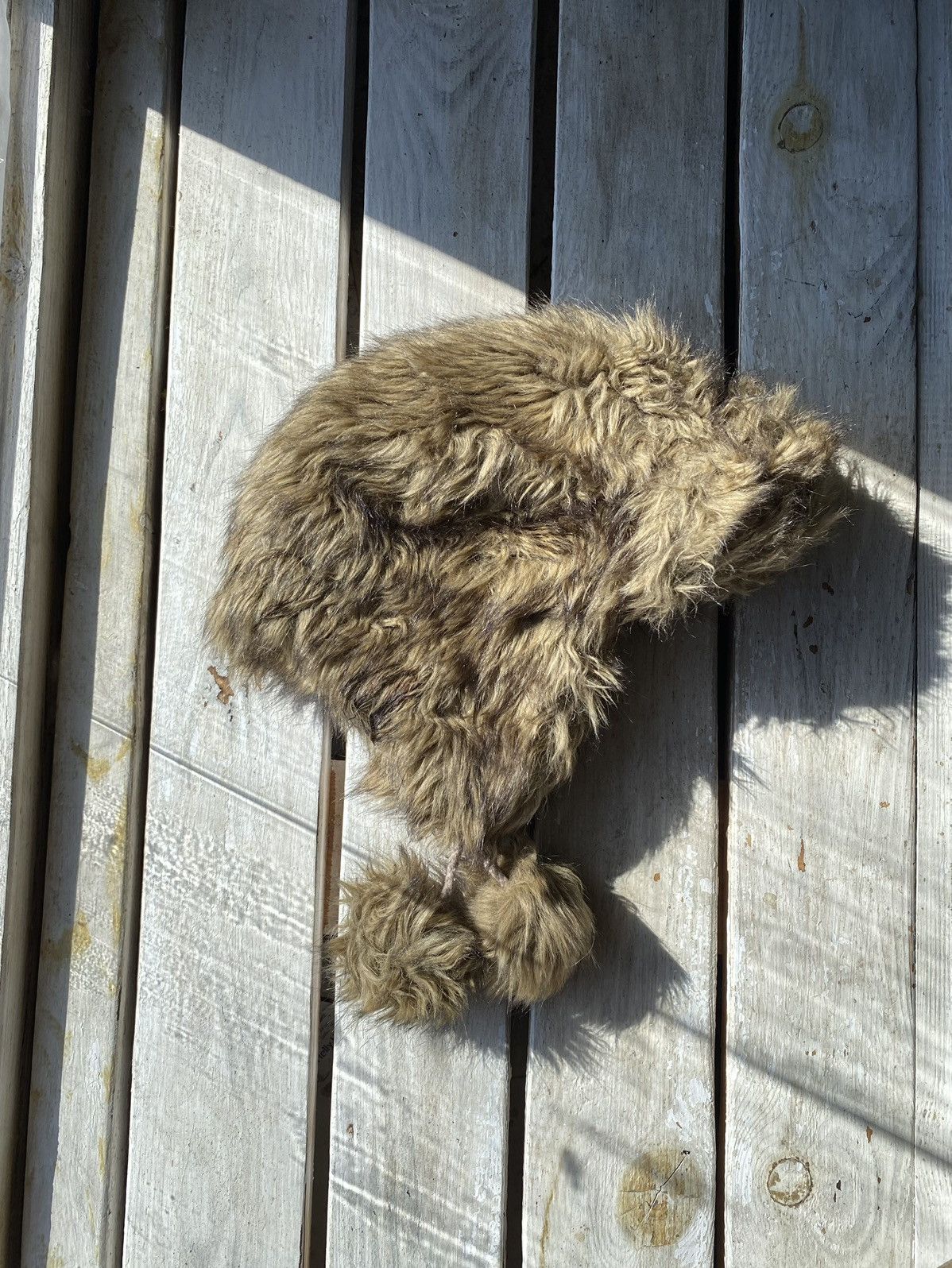 Japanese Brand × Vintage Y2K HYPE FUZZY MOHAIRE AVIATOR USSR USHANKA HAT bubble Size ONE SIZE - 3 Thumbnail