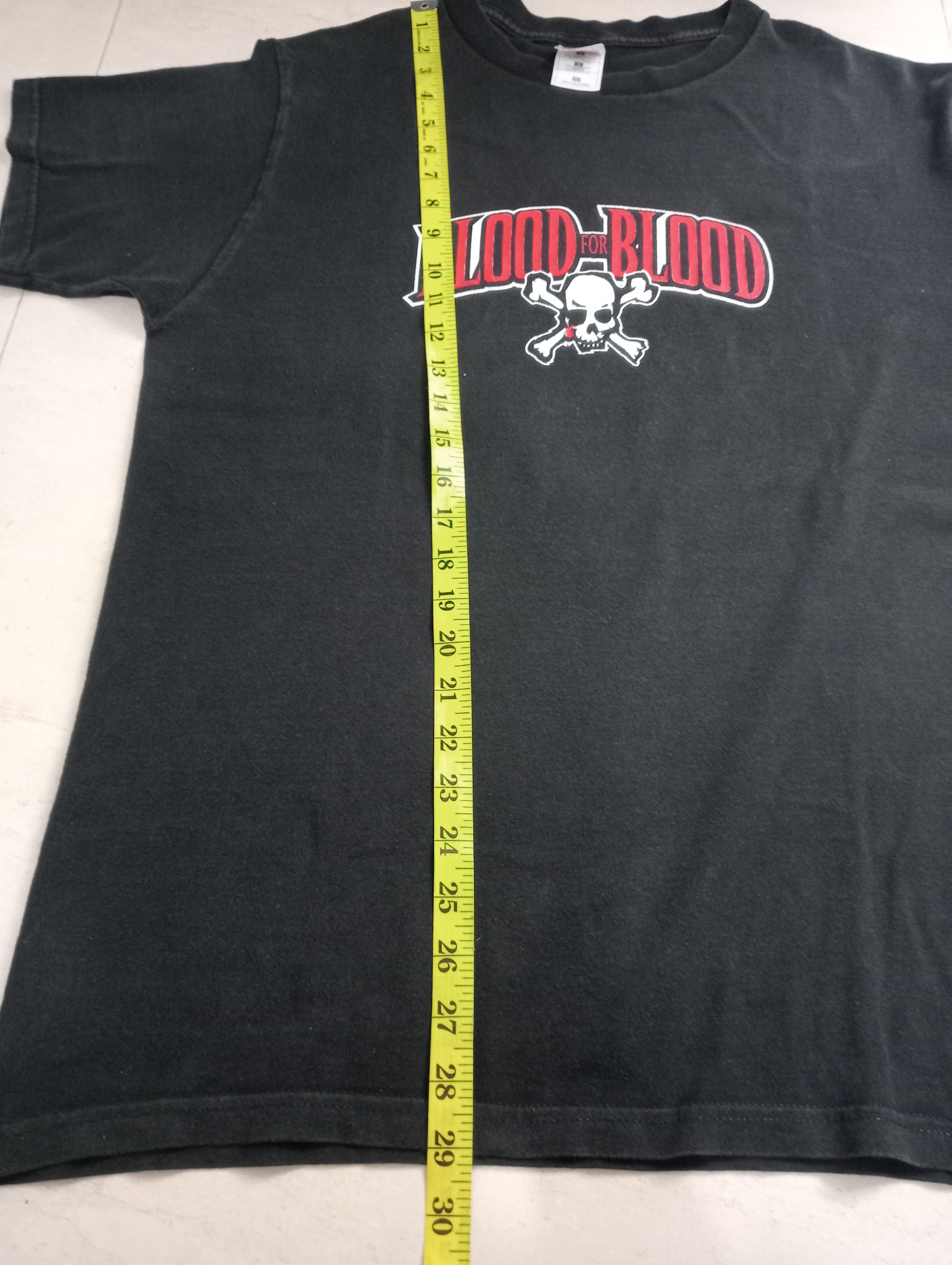 Vintage bandtees x vintage BLOOD for BLOOD Size US L / EU 52-54 / 3 - 6 Thumbnail