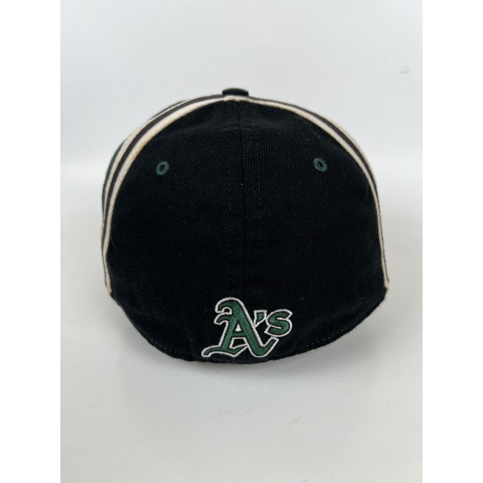 Twins Enterprise Inc. Vintage Oakland Athletics Hat Cap Twins Size 7 3/8 Acrylic W Size ONE SIZE - 4 Thumbnail
