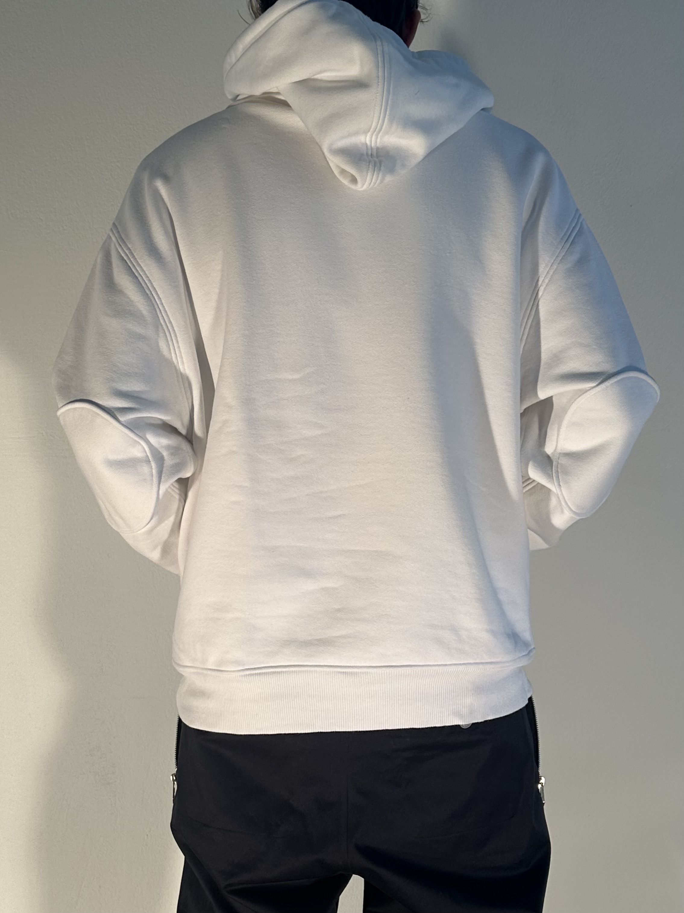 Courreges Raised logo Vintage Hoodie Size US L / EU 52-54 / 3 - 3 Thumbnail