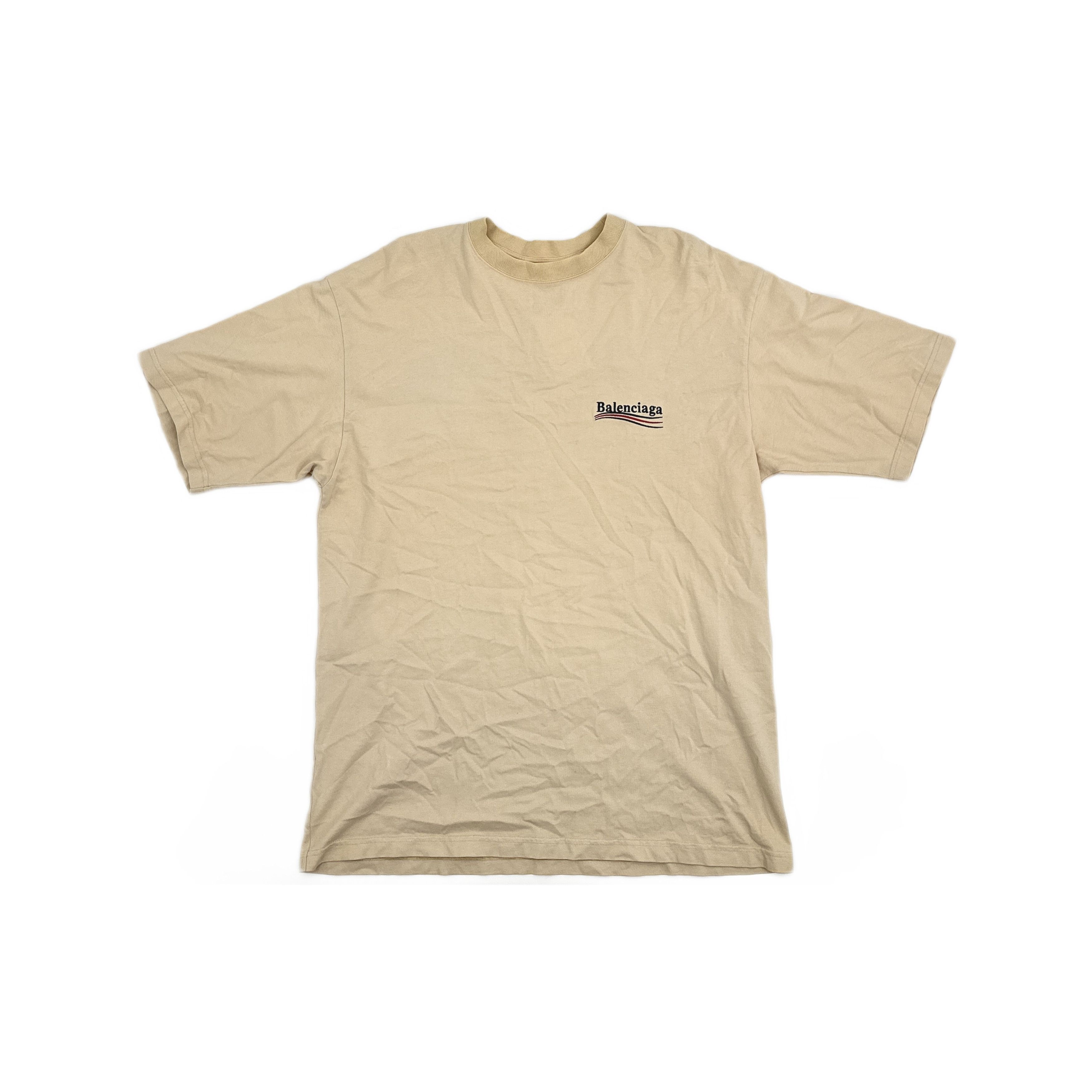 Balenciaga Balenciaga Wave Logo T-Shirt Size S Size US S / EU 44-46 / 1 - 1 Thumbnail