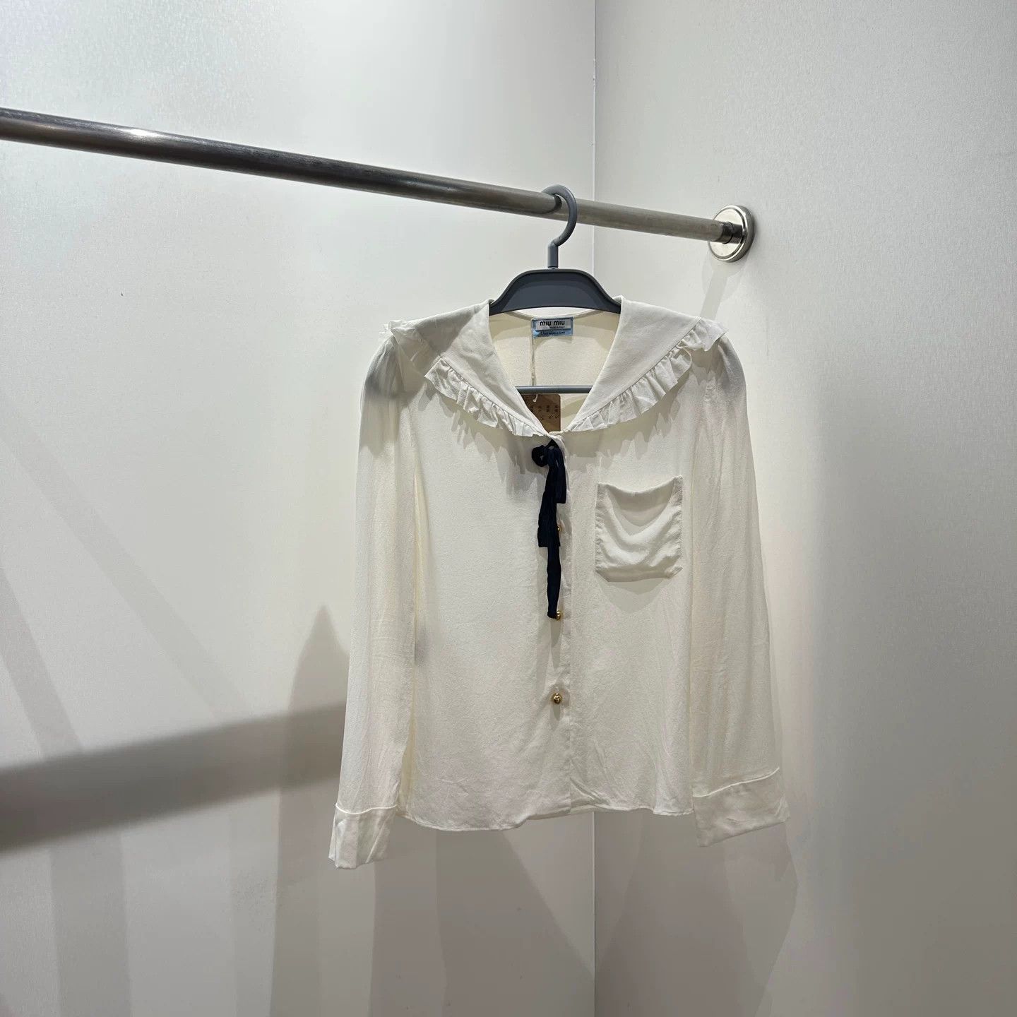 Miu Miu Miu Miu Silk Dress it_36 Women Size XS / US 0-2 / IT 36-38 - 1 Thumbnail