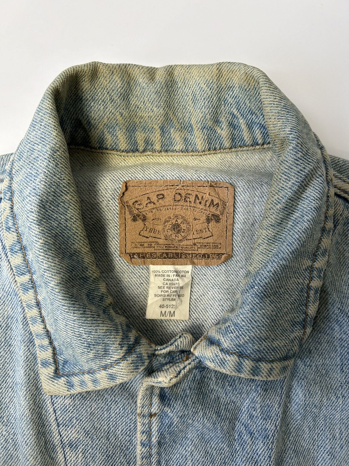 Gap × Vintage GAP DENIM VEST JACKET Size US M / EU 48-50 / 2 - 5 Thumbnail