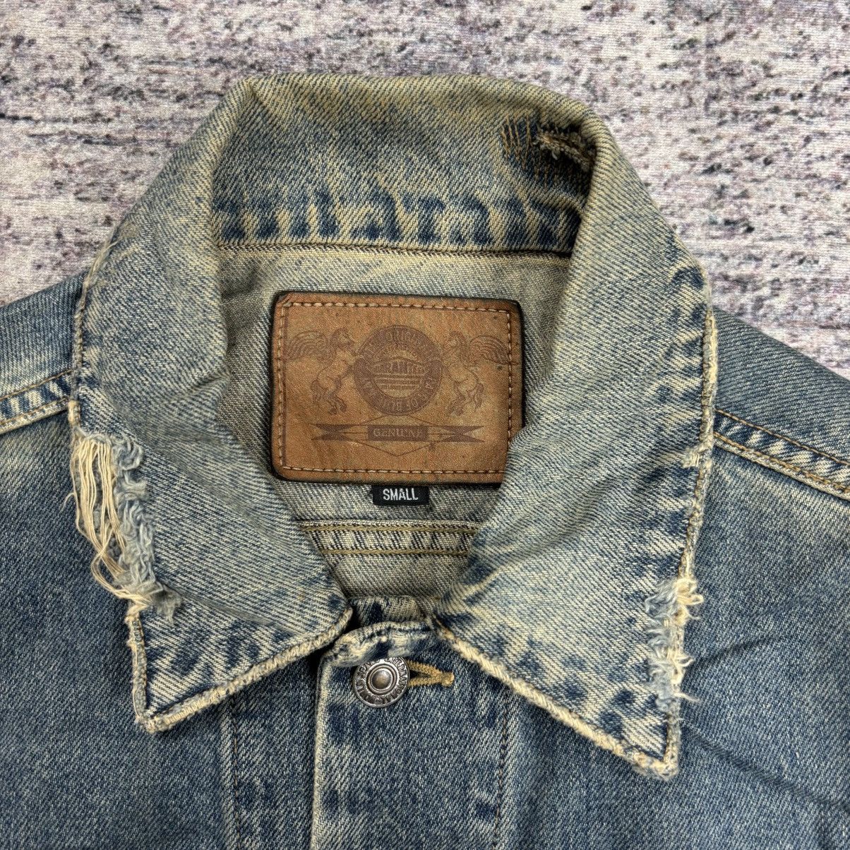 GOA 2000s Japanese Mud Wash Denim Jacket Size US M / EU 48-50 / 2 - 8 Thumbnail