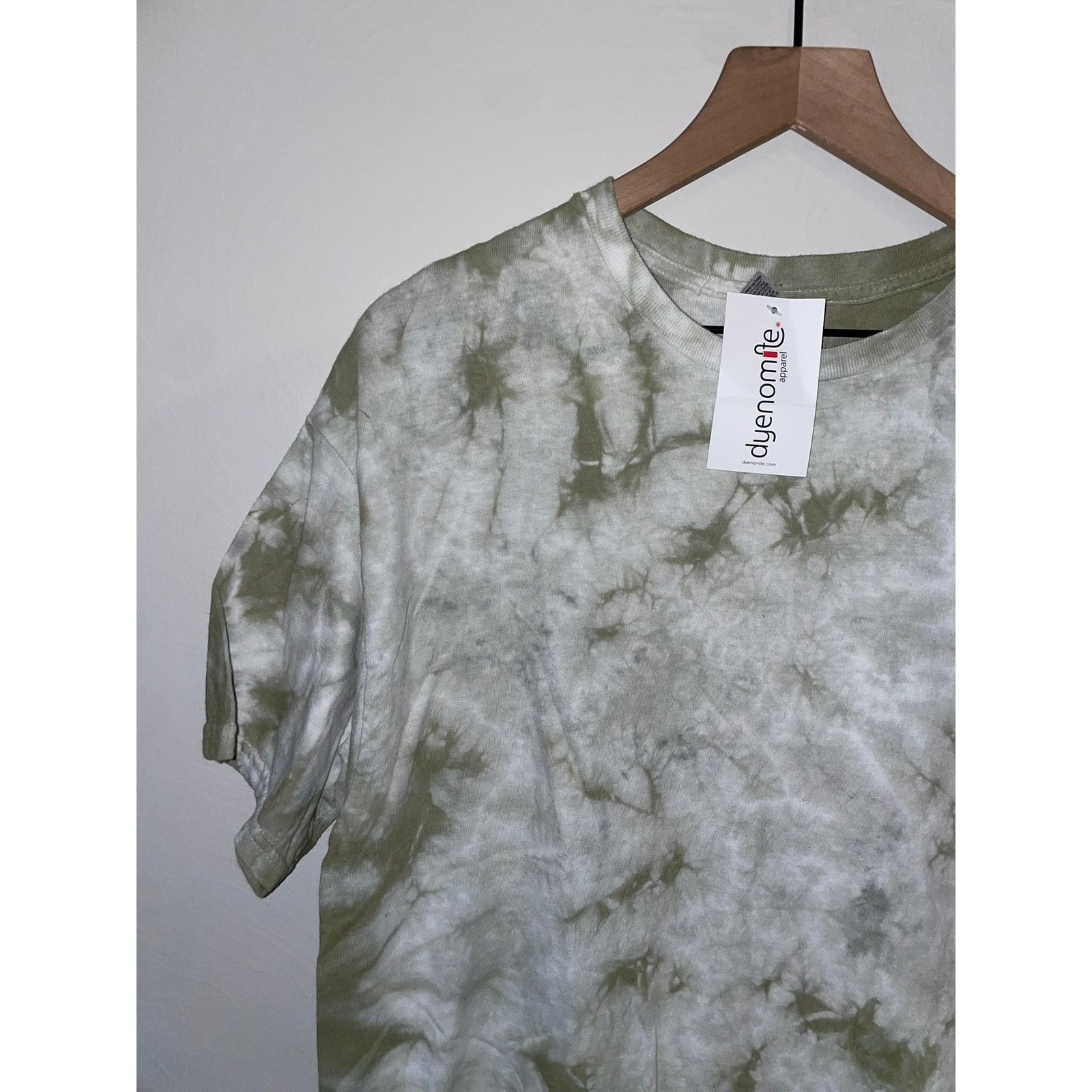 Gildan Gildan Dyenomite Shirt Green Tie Dye Blank Shirt Tee L Large Size US L / EU 52-54 / 3 - 2 Thumbnail