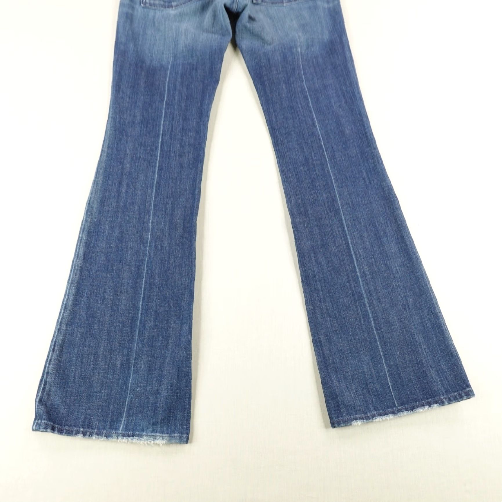 Citizens Of Humanity VINTAGE Citizens of Humanity Jeans Womens 29 Blue Denim Flare Leg Low Rise 100% Cotton Made USA Womens Jeans Size 29" - 6 Thumbnail