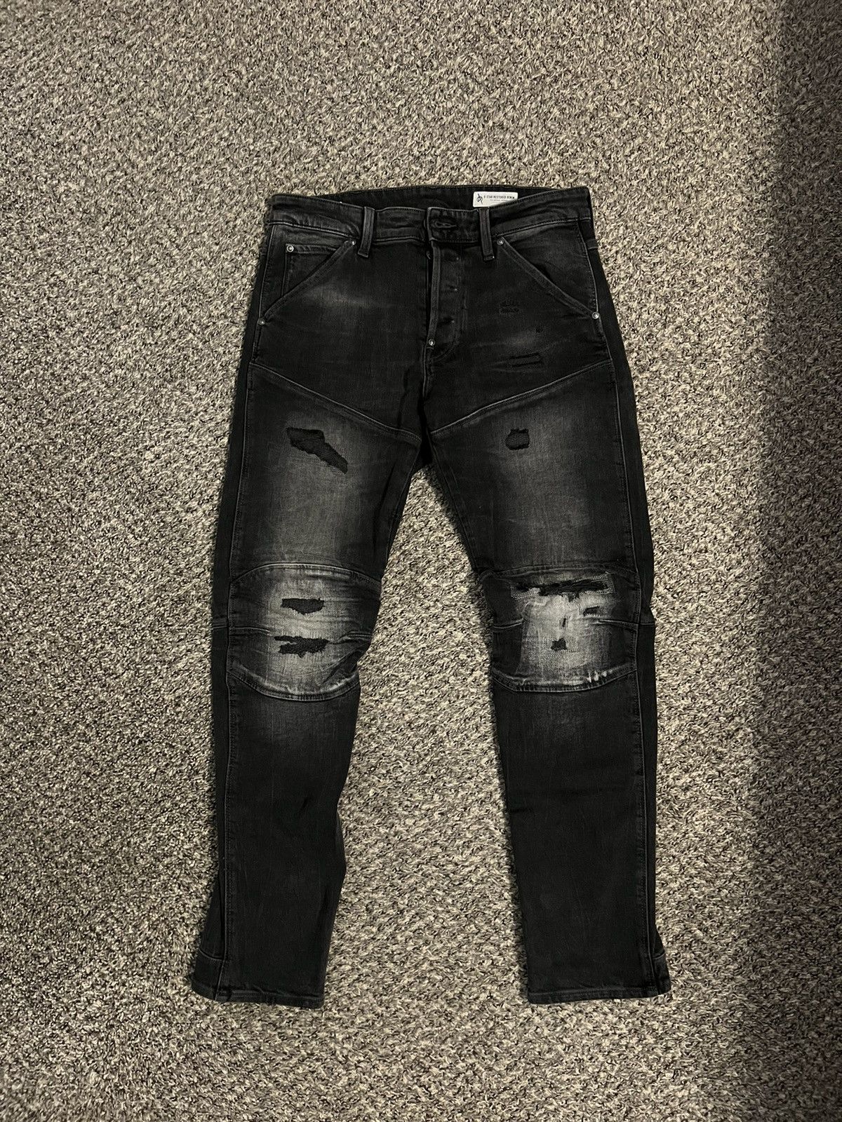G-Star G-Star Raw Restored Denim 5620 3D Slim Size US 30 / EU 46 - 6 Thumbnail