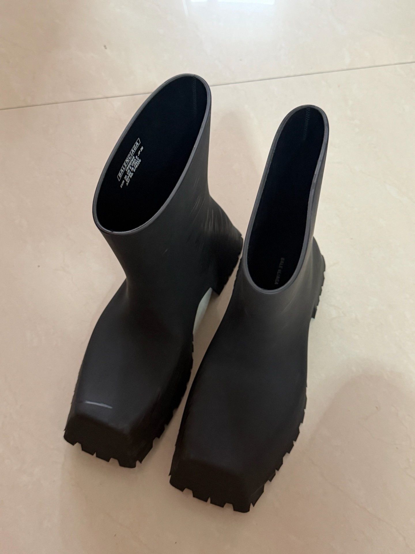 Balenciaga Balenciaga Trooper Rubber Boot Size US 11 / EU 44 - 3 Thumbnail