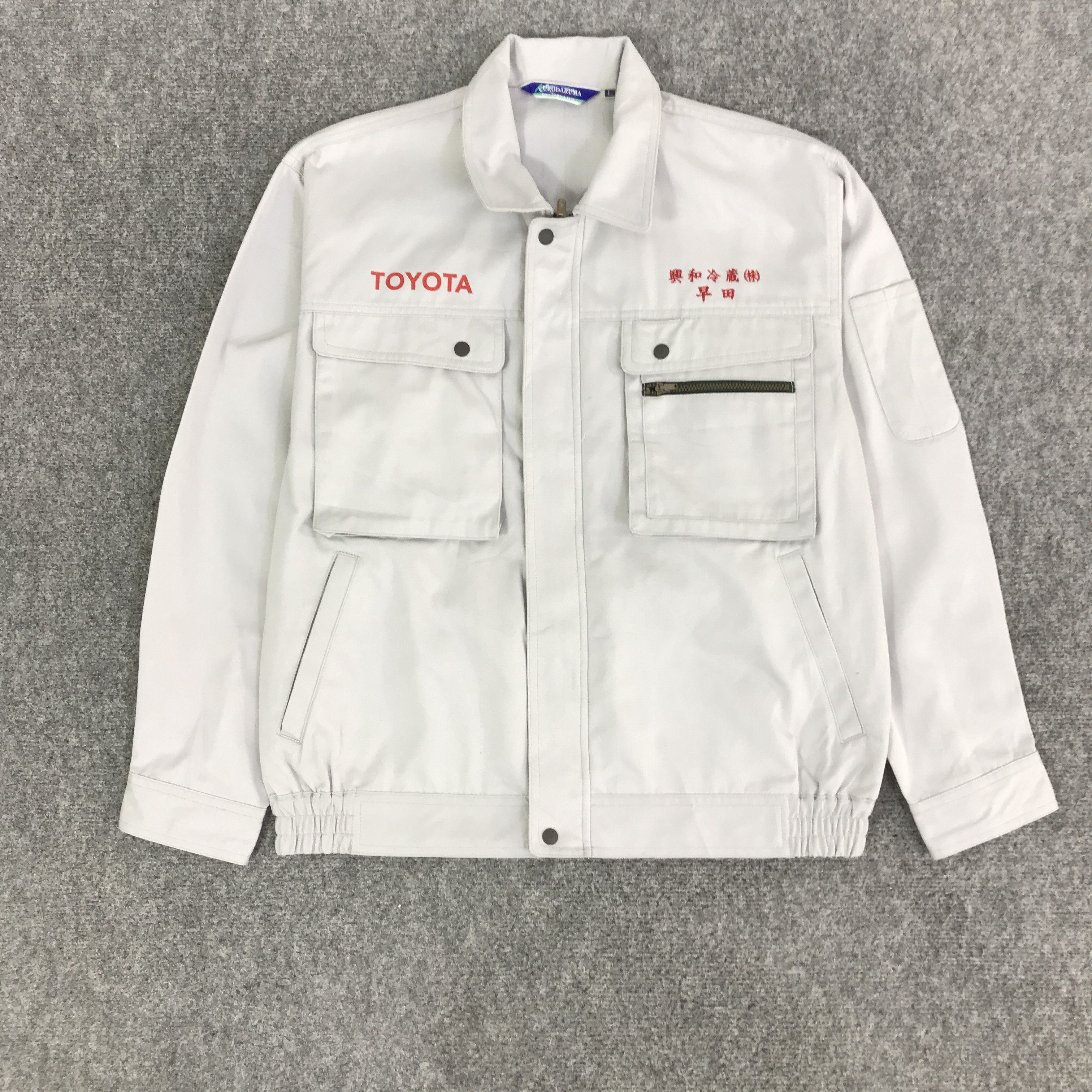 Japanese Brand TOYOTA RACING JAPAN CUSTOM JACKET K114B16 Size US L / EU 52-54 / 3 - 6 Thumbnail