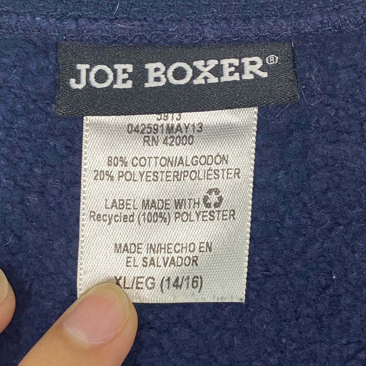Vintage Vintage Joe Boxer Party Animal Sweatshirt Crewneck Size L Size US L / EU 52-54 / 3 - 5 Thumbnail