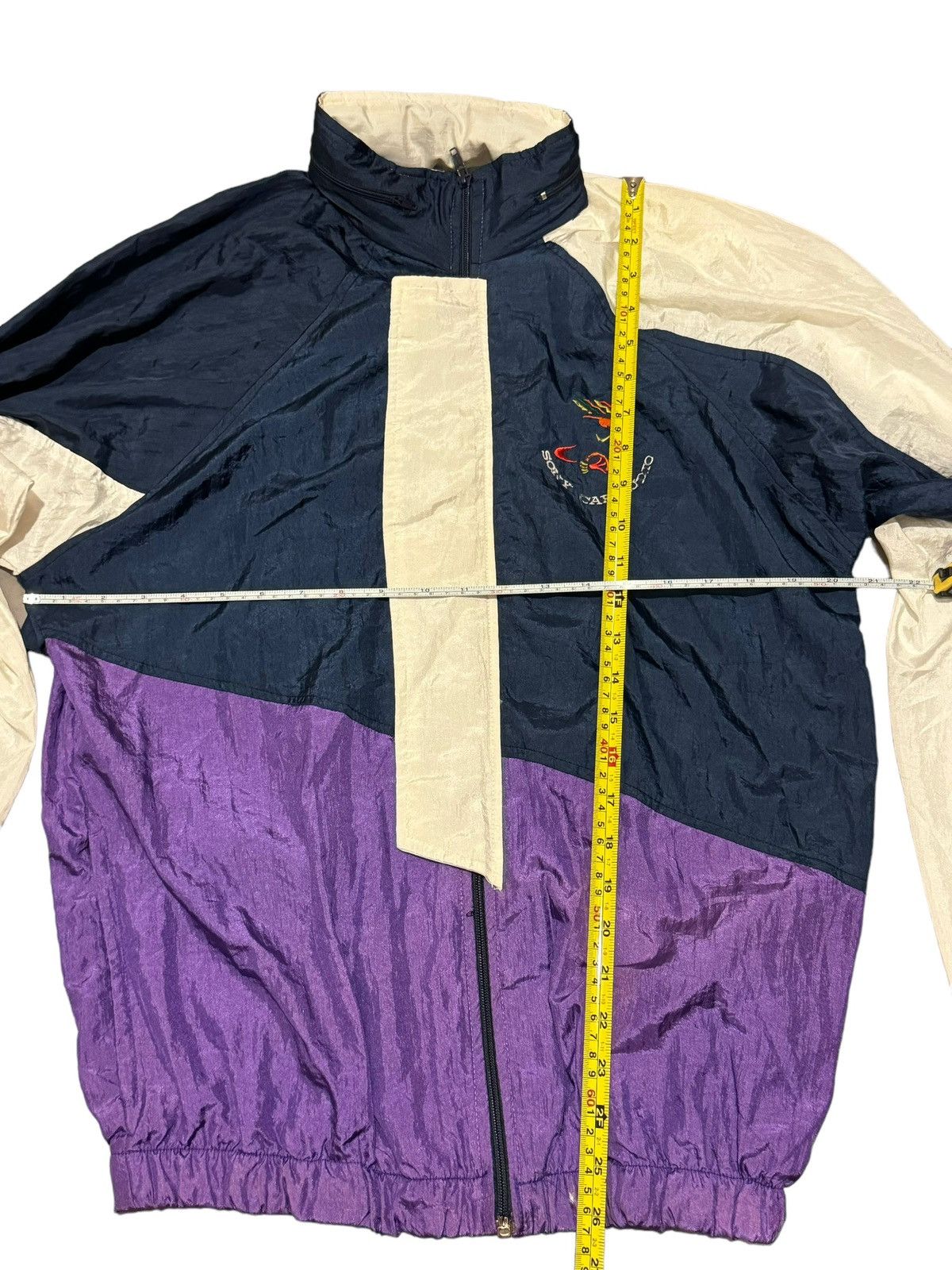 Sony × Vintage VINTAGE 90’s LIMITED PIECES PROMO SONY AIRWAY WINDBREAKER Size US S / EU 44-46 / 1 - 3 Thumbnail