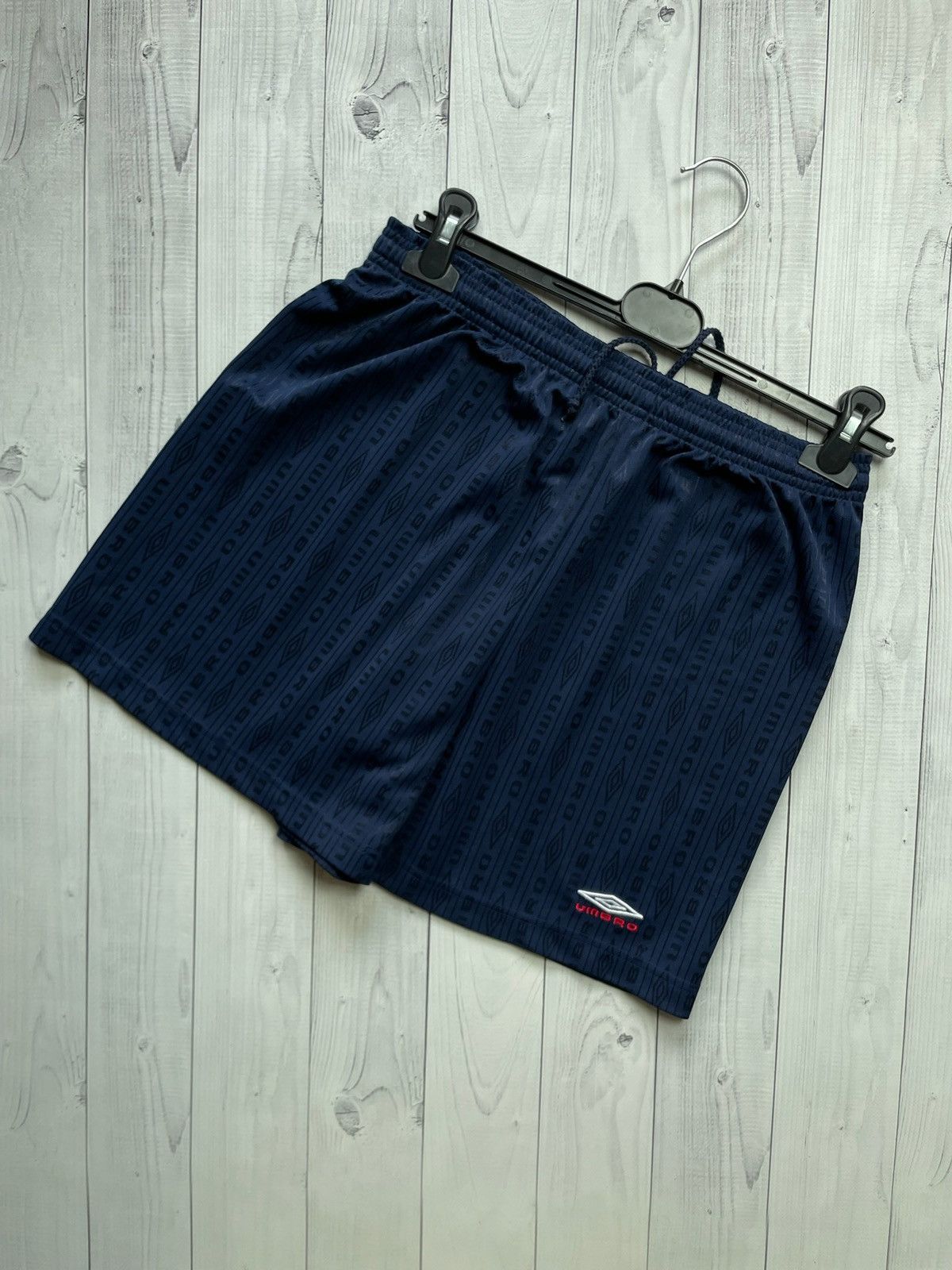 Umbro × Vintage Vintage Umbro shorts monogram size M navy rare Size US 32 / EU 48 - 1 Thumbnail