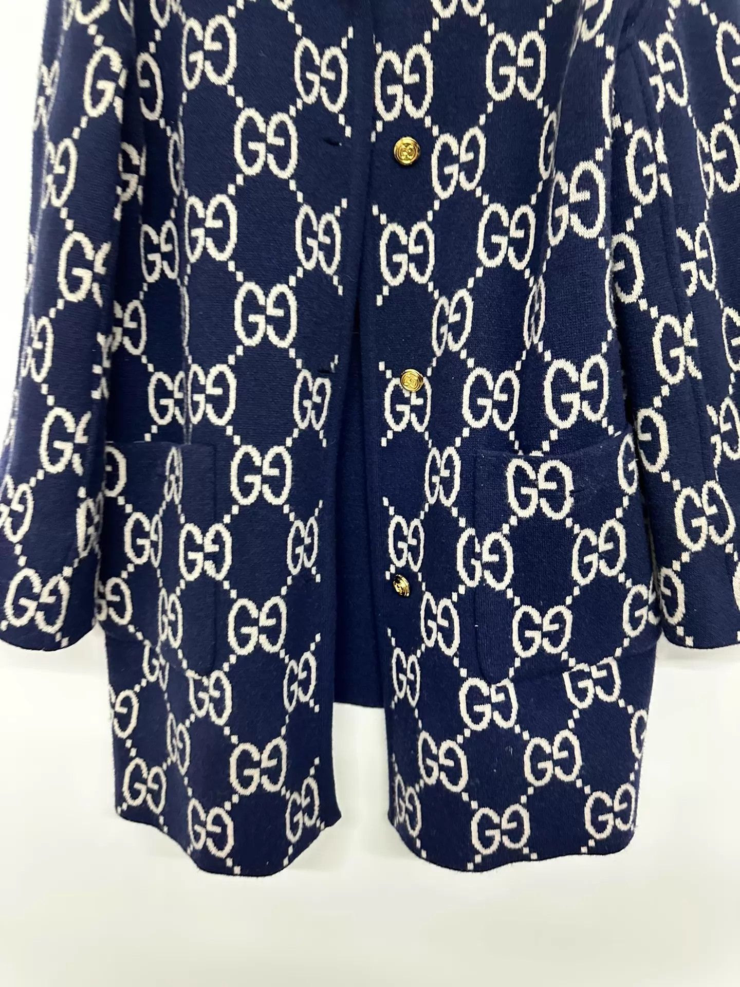 Gucci Gucci All Over Print Double Faced Overcoat XXS Size XXS / US 00 / IT 34 - 8 Thumbnail
