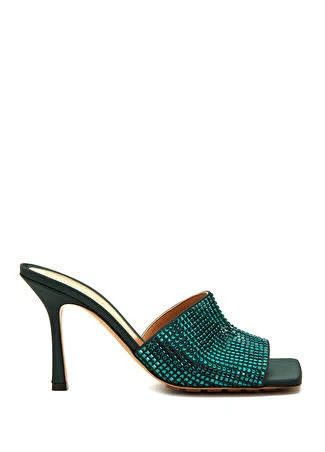 Bottega Veneta o1n1vont1024 Stretch 90 Crystal-Embellished Sandals Inkwell Size US 8.5 / IT 38.5 - 1 Thumbnail