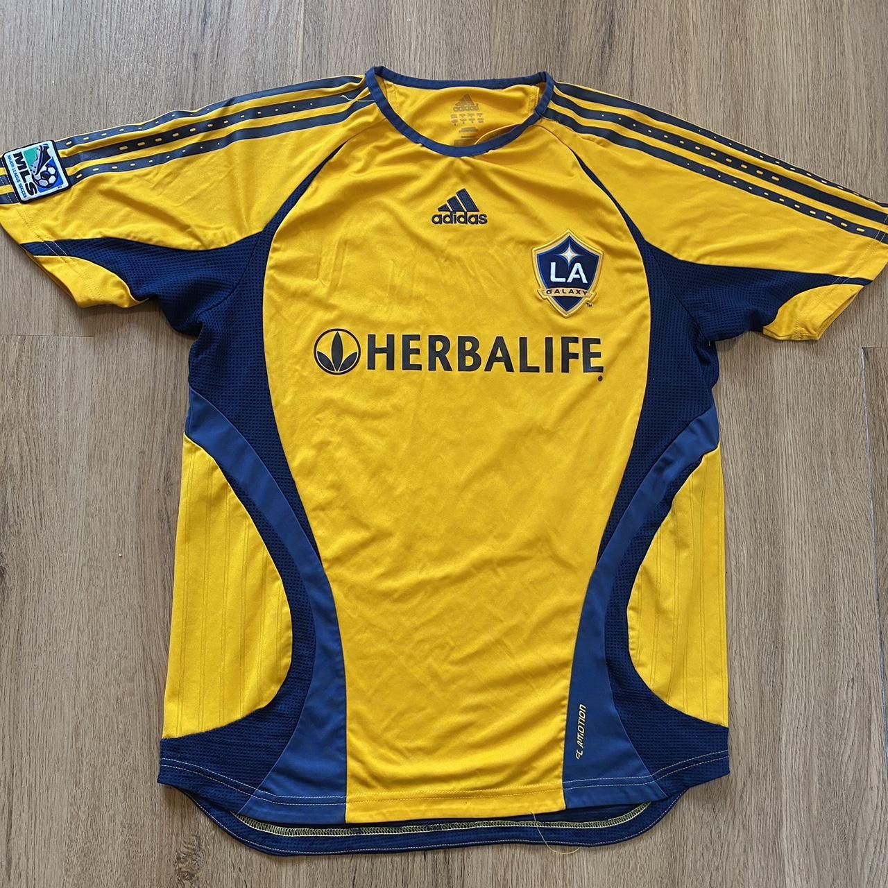Adidas 2007-08 Los Angeles Galaxy *Beckham Adidas Player issue Size US S / EU 44-46 / 1 - 2 Thumbnail