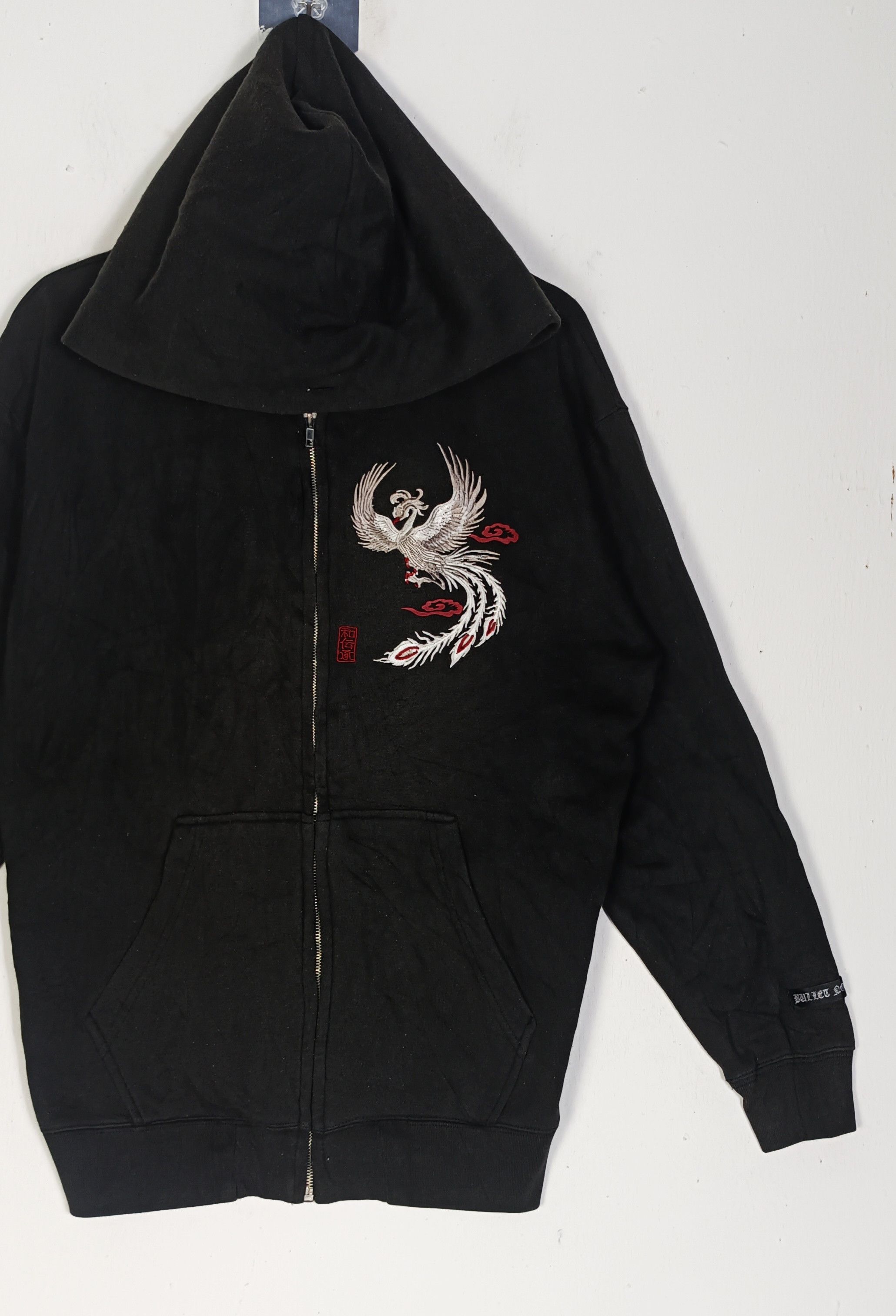 Bullet Noise Vintage💥 BULLET NOISE Phoenix Sukajan Embroidered Phoenix Size US L / EU 52-54 / 3 - 5 Thumbnail