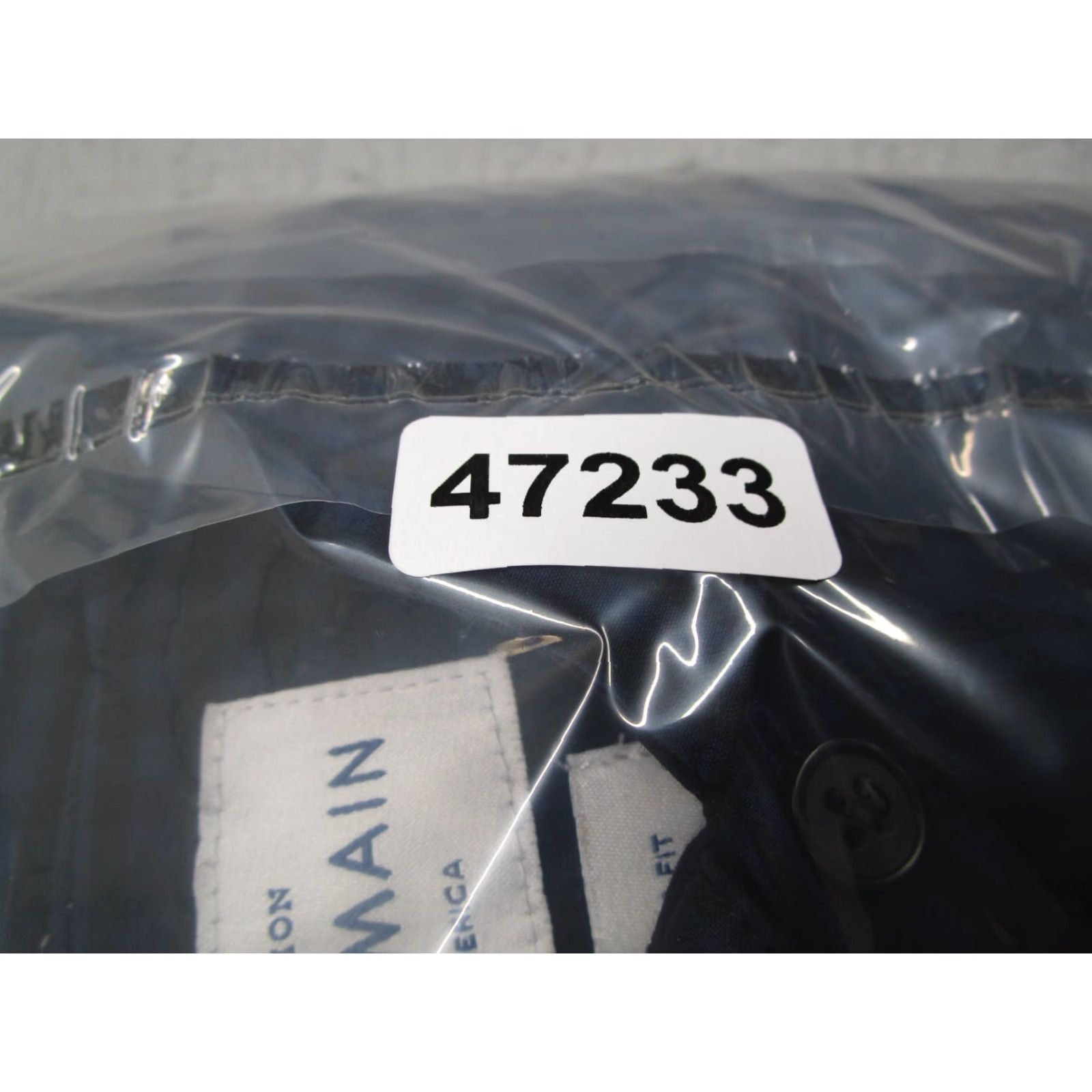 Mizzen+Main Mizzen+Main Shirt Men XL Trim Fit Blue Check Leeward Stretch Long Sleeve Button Up Size US XL / EU 56 / 4 - 8 Thumbnail
