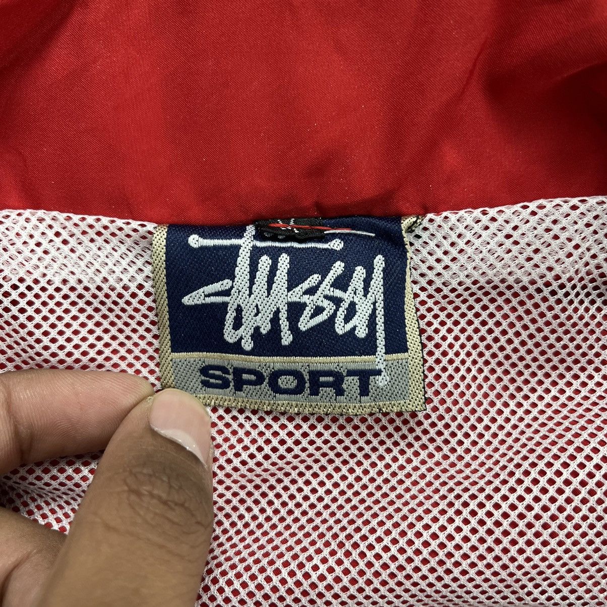 Stussy 90s Vintage Stussy Sport Retro Light Jacket Size US L / EU 52-54 / 3 - 6 Thumbnail