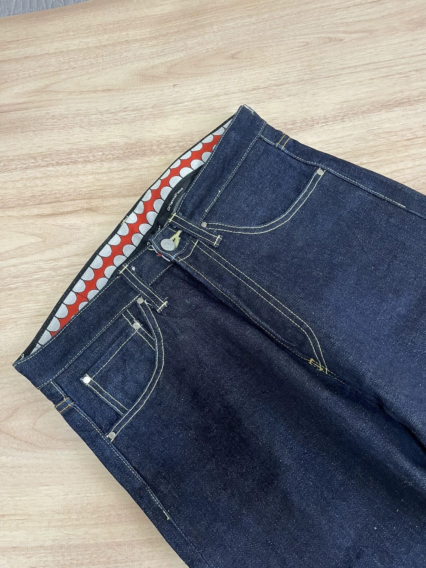 Fragment Design Blue Denim Straight-Leg Jeans Size US 30 / EU 46 - 3 Thumbnail