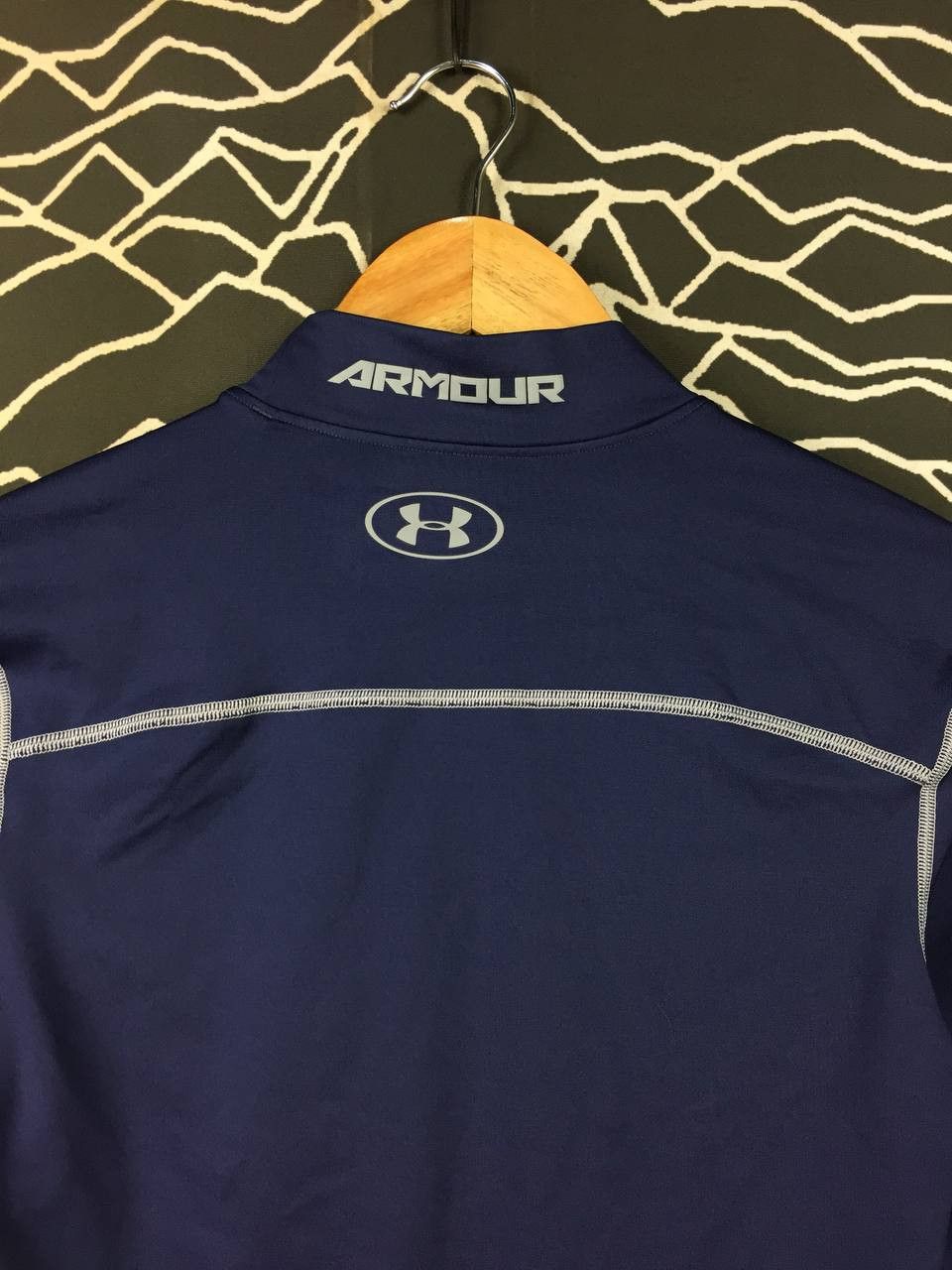 Under Armour Under Armour ColdGear Mock Neck Compression Base Layer Top Size US S / EU 44-46 / 1 - 7 Thumbnail
