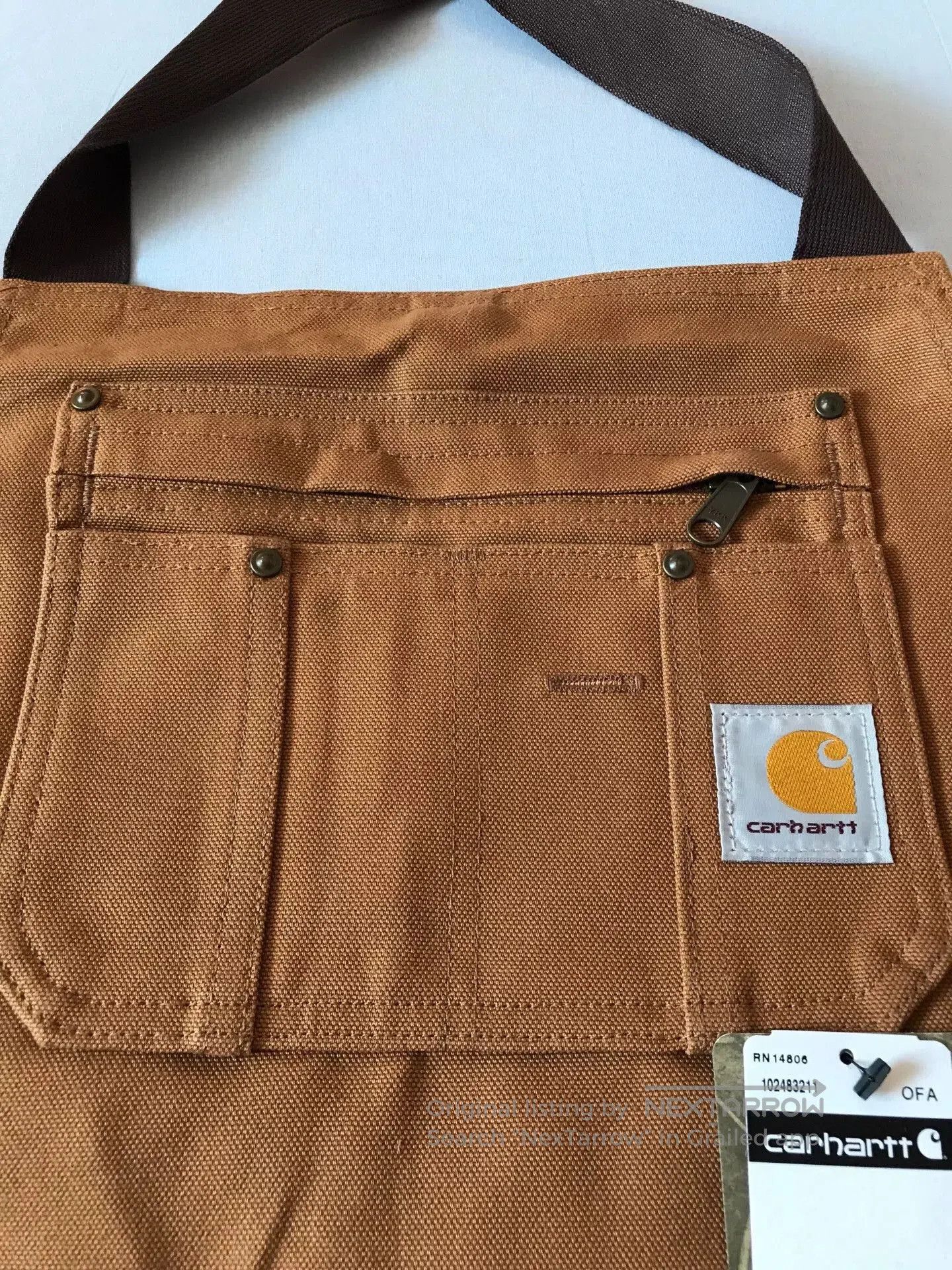 Carhartt Carhartt 102483 Canvas Apron. Size ONE SIZE - 3 Thumbnail