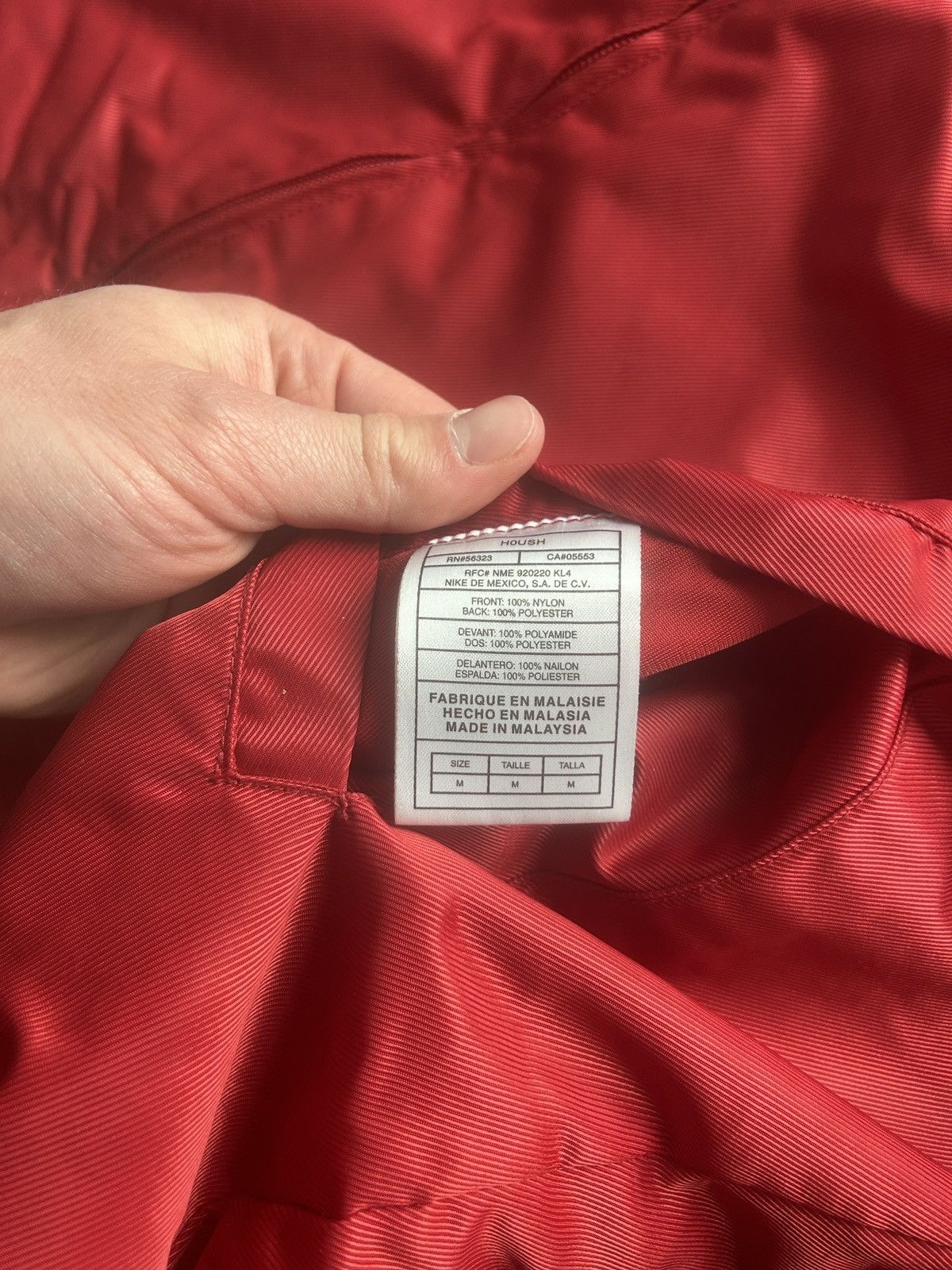 Nike × Vintage Vintage Y2K Reversible Nike Zip Up Jacket Size US XL / EU 56 / 4 - 11 Thumbnail
