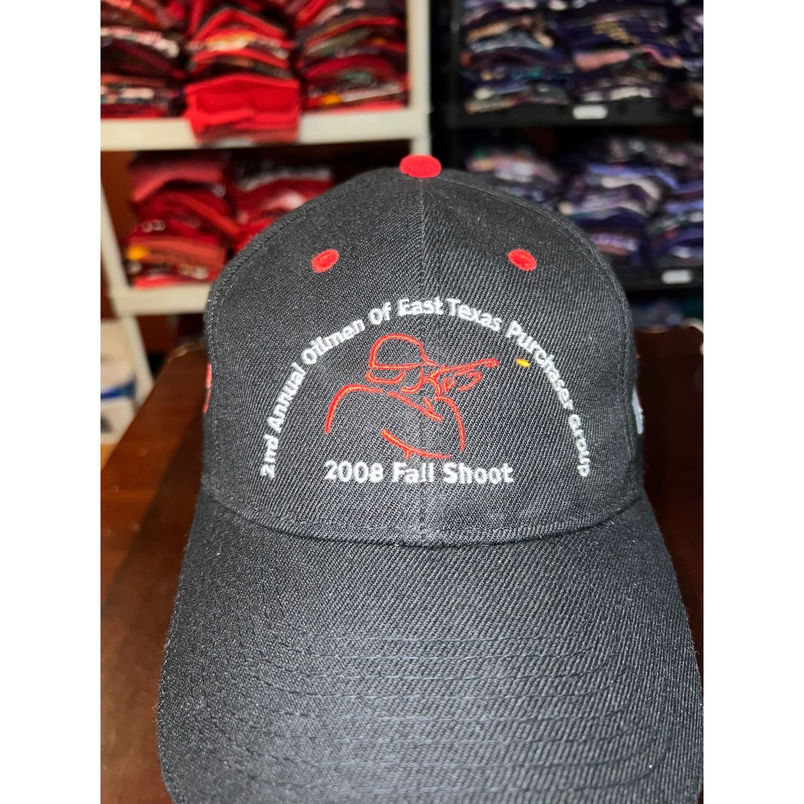 Vintage Vintage Texas Hat 2nd Oilmen Of East TX Skeet Shoot Cap Size ONE SIZE - 2 Thumbnail