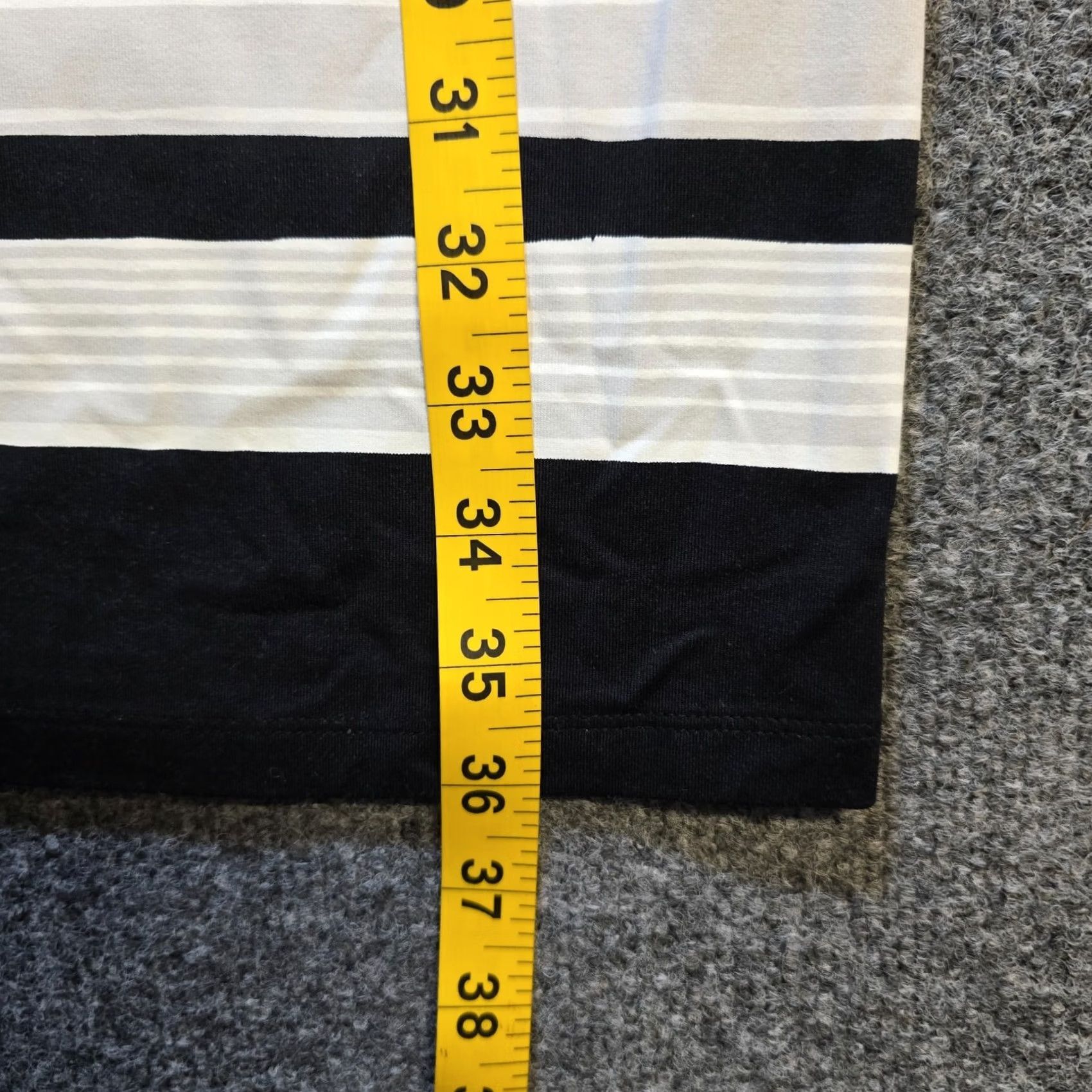 J.McLaughlin J McLaughlin Dress Womens Small Black Striped Catalina Cloth Stretchy Fitted Size S / US 4 / IT 40 - 6 Thumbnail