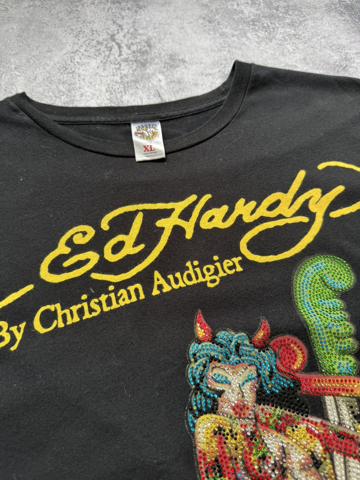 Ed Hardy Ed Hardy Vintage T-shirt Size US XL / EU 56 / 4 - 6 Thumbnail