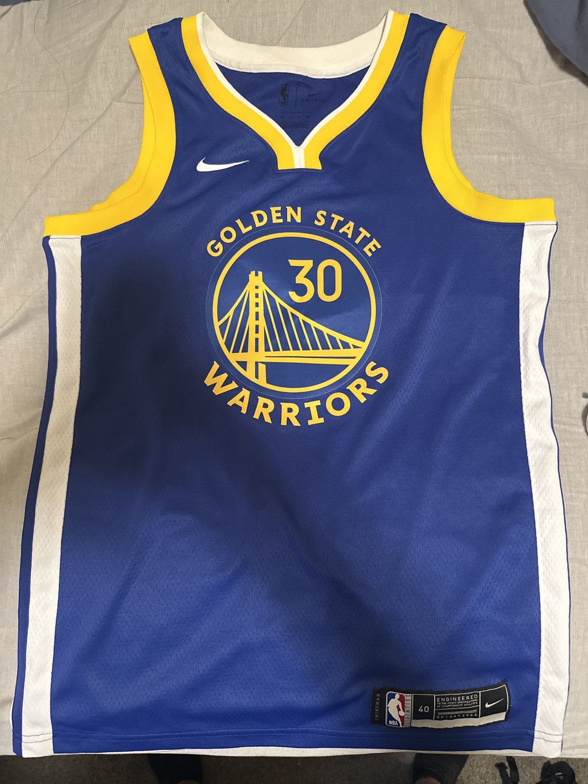 Nike Stephen Curry Golden State Warriors Jersey (2022) Size US S / EU 44-46 / 1 - 1 Thumbnail