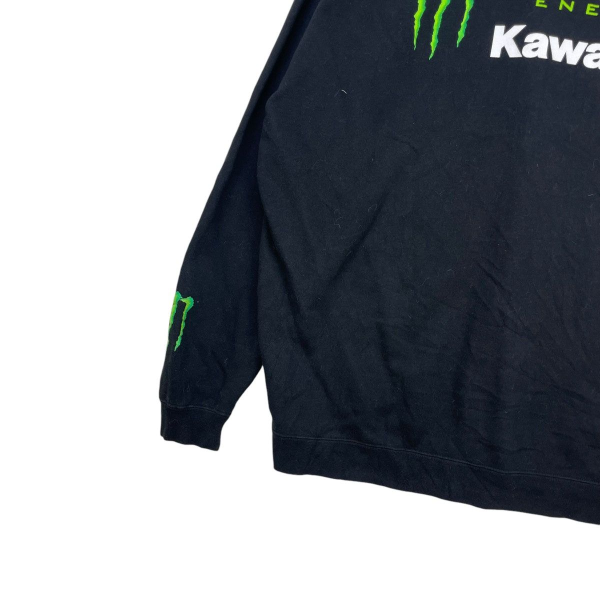 Vintage 💥Kawasaki Monster Energy Pull Over Sweatshirt Size US XL / EU 56 / 4 - 5 Thumbnail