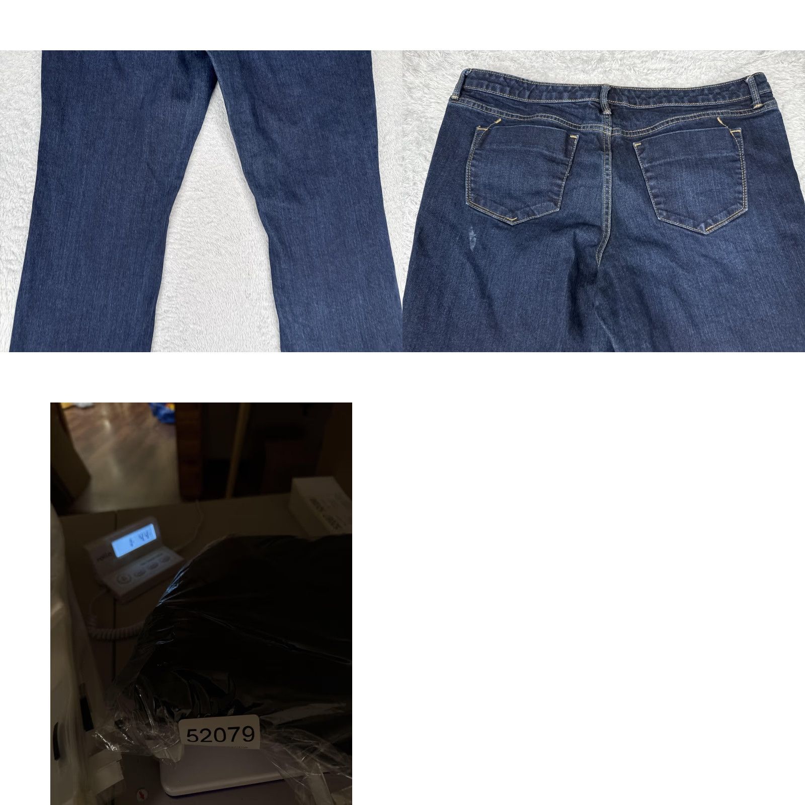 Mossimo Mossimo Jeans Womens 14R Dark Wash Blue Mid Rise Bootcut Denim Stretch 34x31 Size 36" / US 14 / IT 50 - 10 Thumbnail