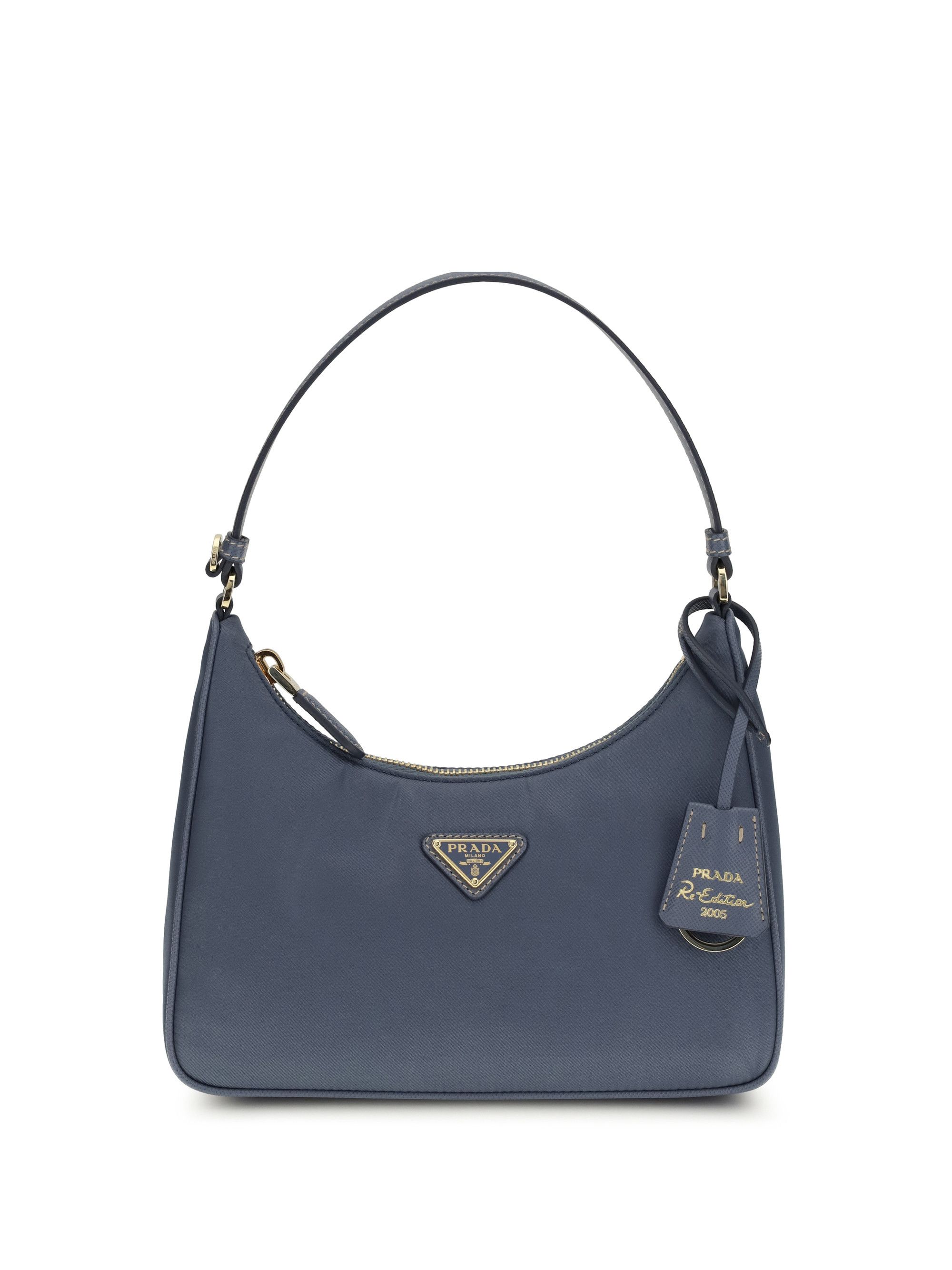 Prada Re-Edition 2005 Re-Nylon and saffiano Shoulder Bag Size ONE SIZE - 1 Thumbnail