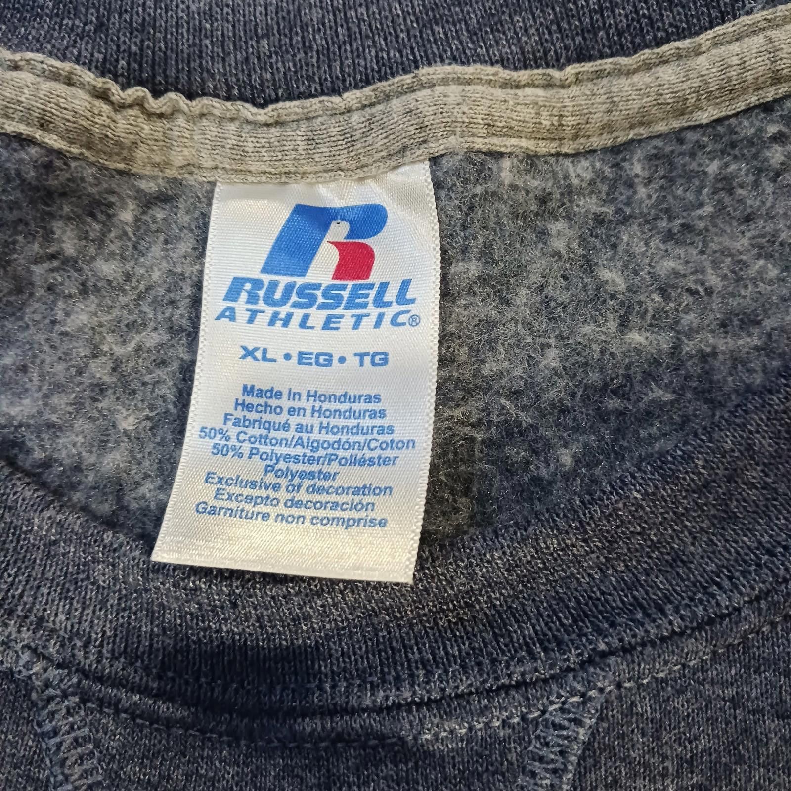 Russell Athletic Russell Athletic Men's Cotton Bluish Gray Sweatshirt XL Size US XL / EU 56 / 4 - 3 Thumbnail