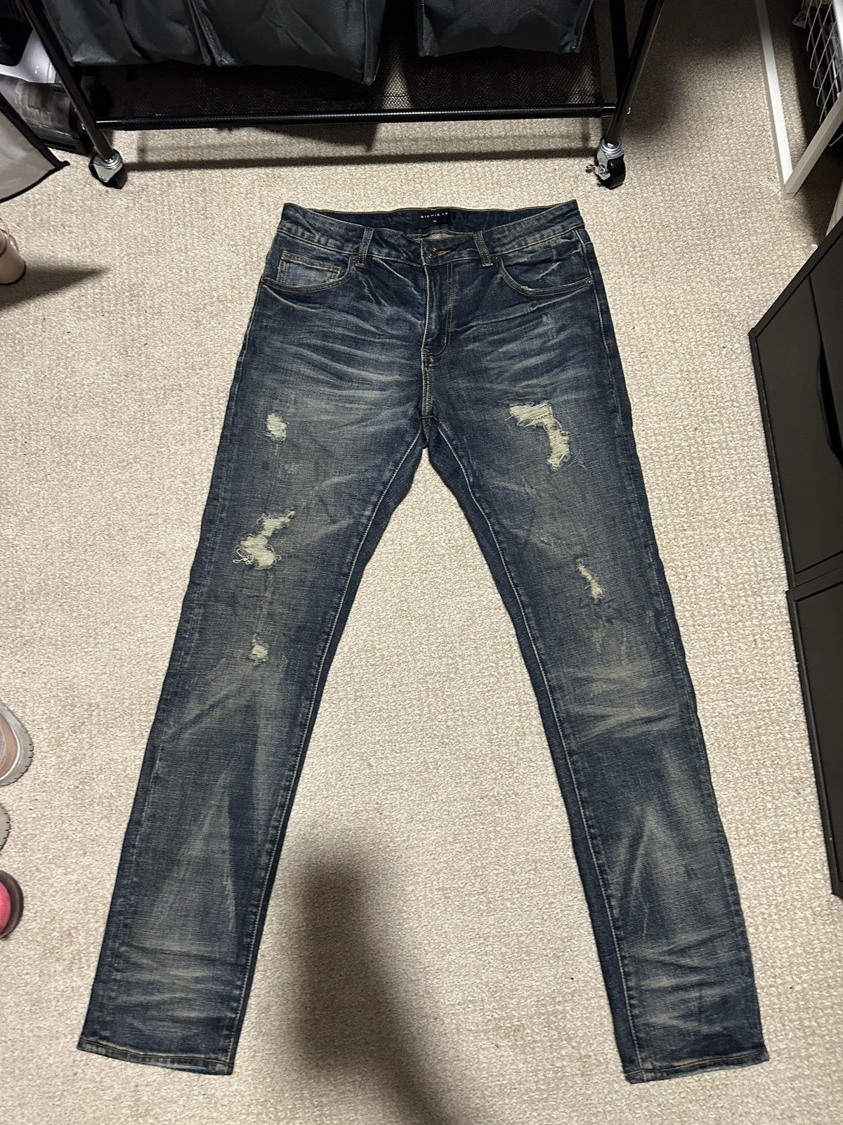 Richie Le Collection Worn 1x RLC Denim 037 Size 32 Size US 32 / EU 48 - 1 Thumbnail