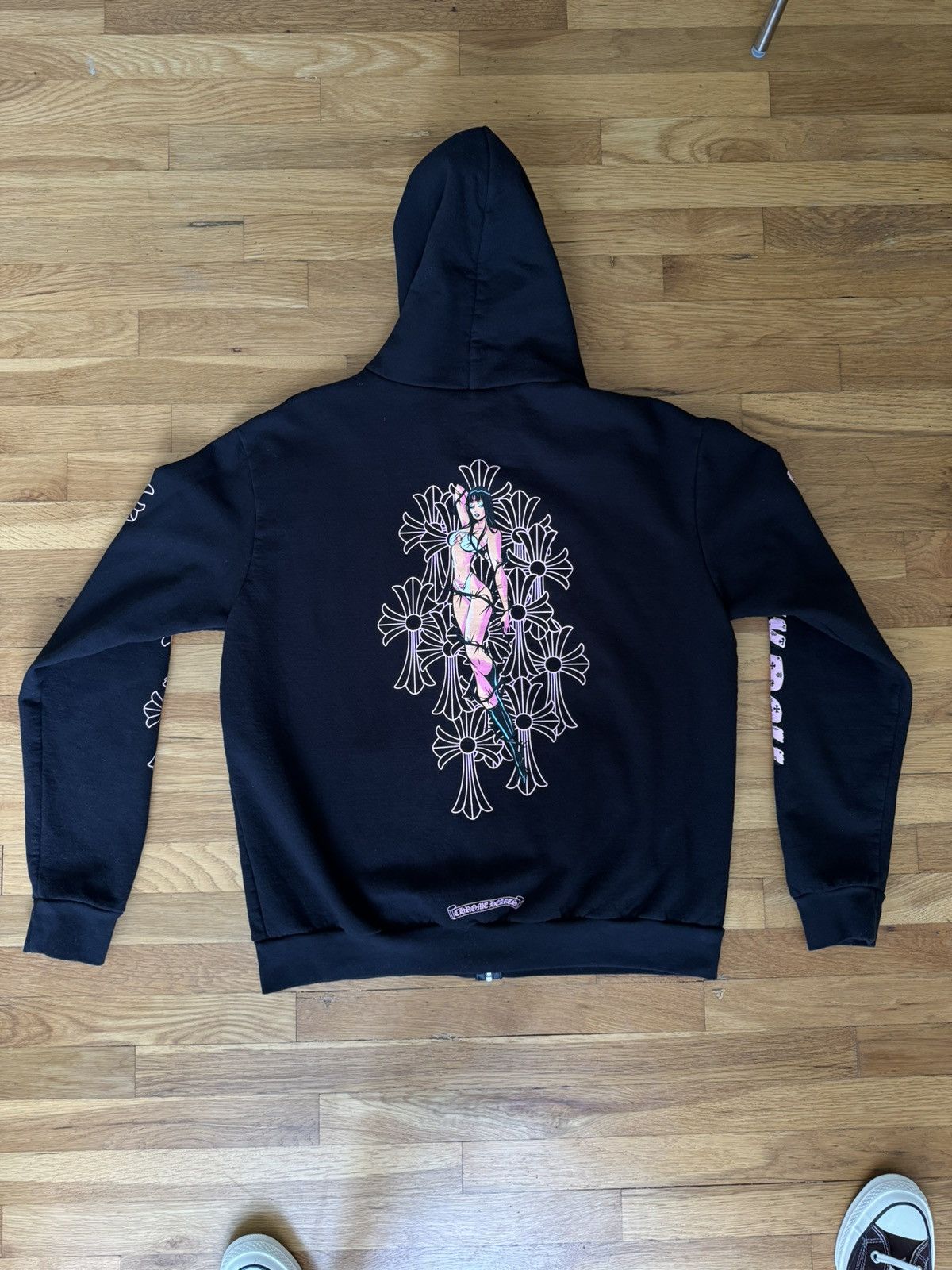 Chrome Hearts Chrome Hearts Deadly Doll Zip-up Hoodie | Grailed