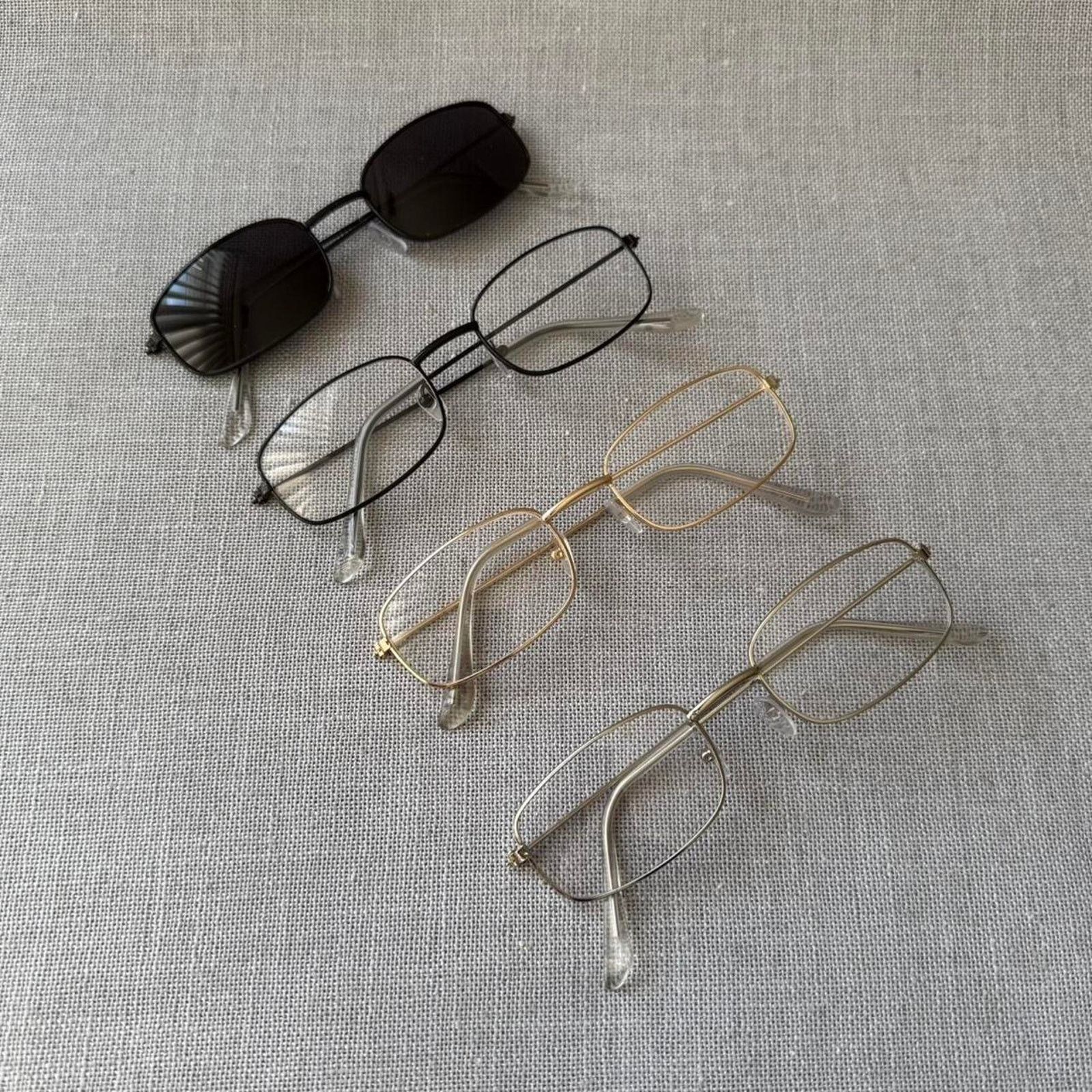 Other Black frame black glasses Size ONE SIZE - 6 Thumbnail