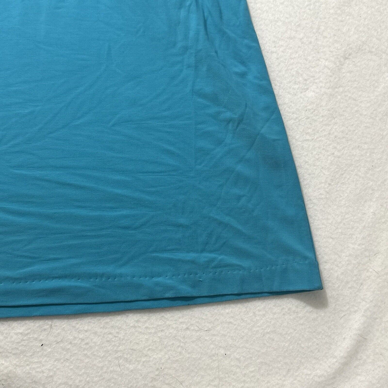 Other Gabby Skye 10 Blue Pullover Drape Top Lightweight Dress Size L / US 10 / IT 46 - 13 Thumbnail