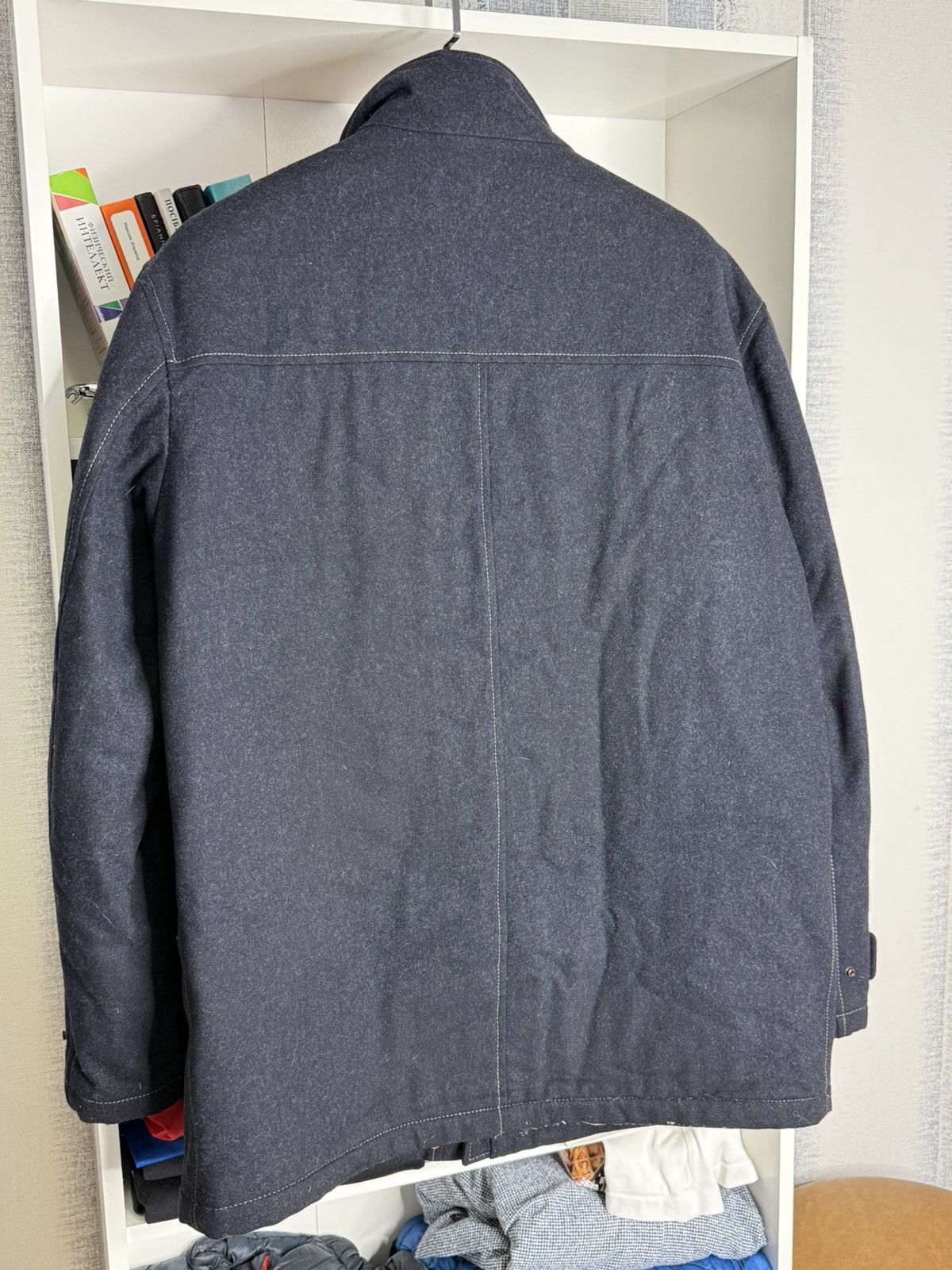 Paul & Shark Vintage Paul&Shark Wool Heavy Coat Navy Blue size M Size US L / EU 52-54 / 3 - 12 Thumbnail